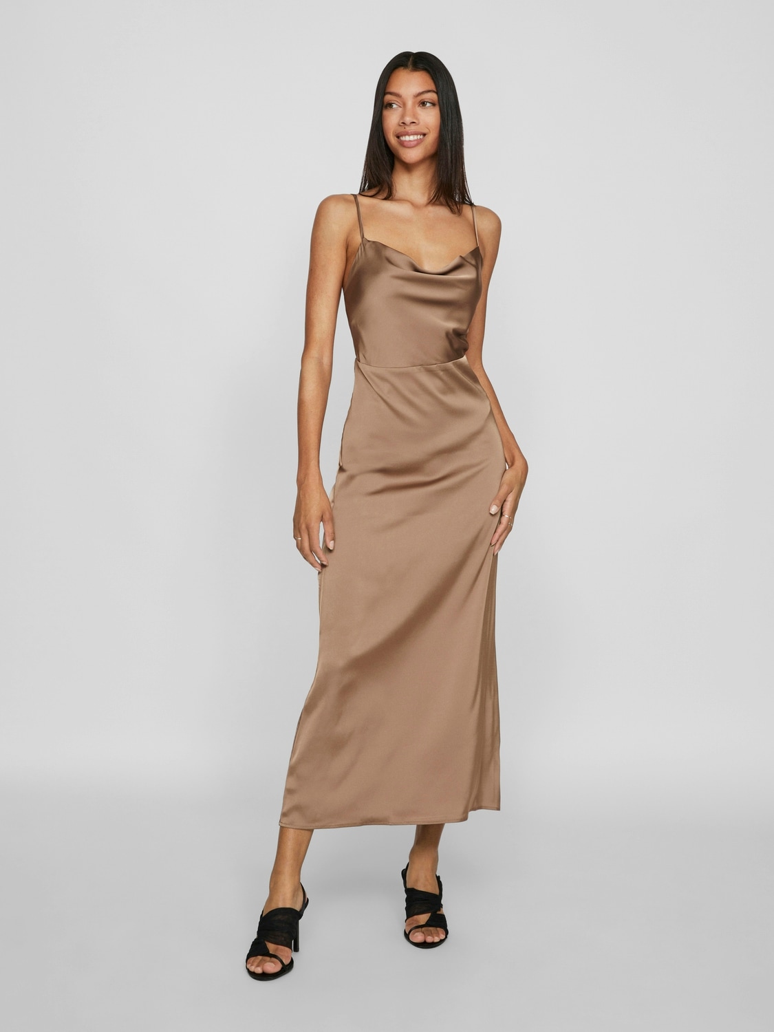 Vila Trägerkleid »VIRAVENNA STRAP ANKLE DRESS - NOOS«