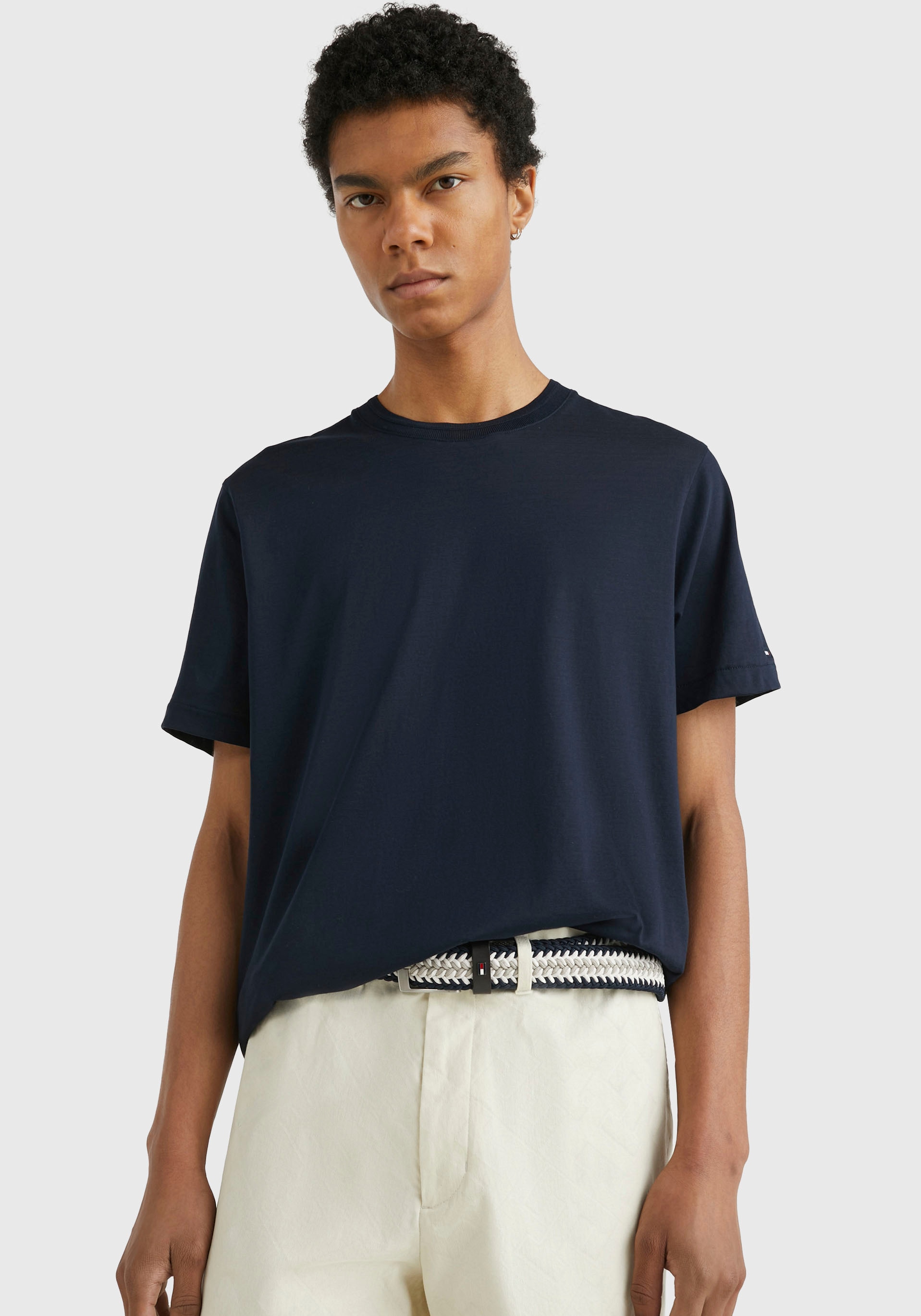 Tommy Hilfiger TAILORED T-Shirt »DC Jelmoli-Versand ESSENTIAL MERCERIZED klassischen online kaufen | TEE«, im Basic-Look
