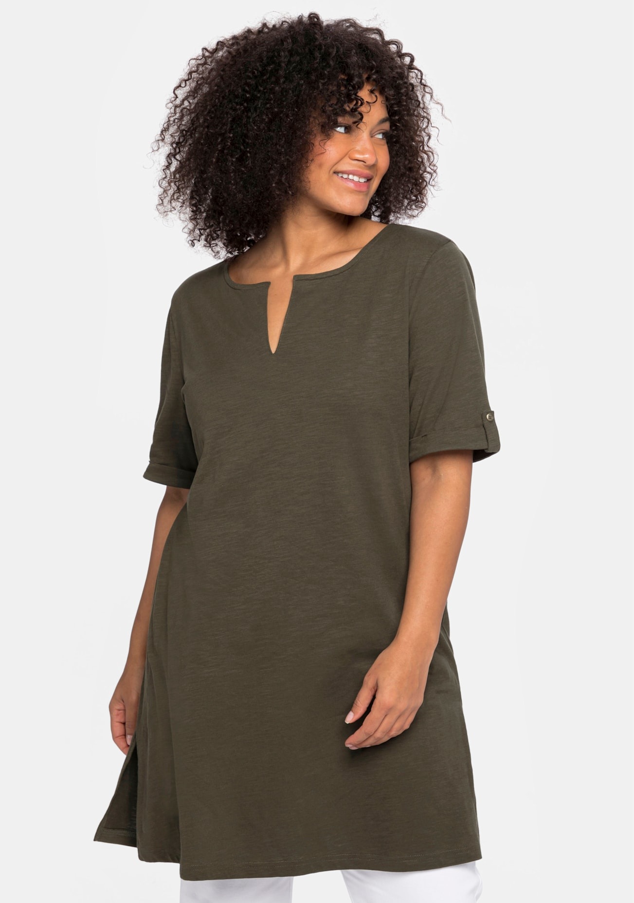 Sheego Longshirt »Longshirt«, (1 tlg.)