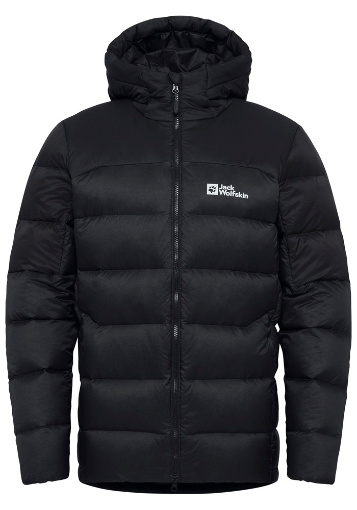 Jack Wolfskin Daunenjacke »NEBELHORN DOWN HOODY M RDS«, mit Kapuze