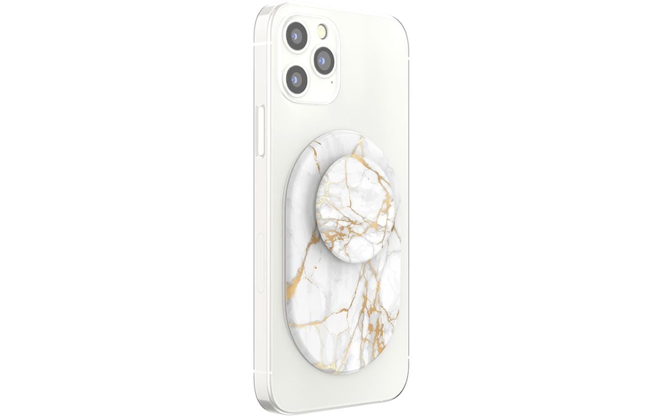 Popsockets Handy-Halterung »MagSafe Goldfarben Lutz Marble«, Universalhalterung