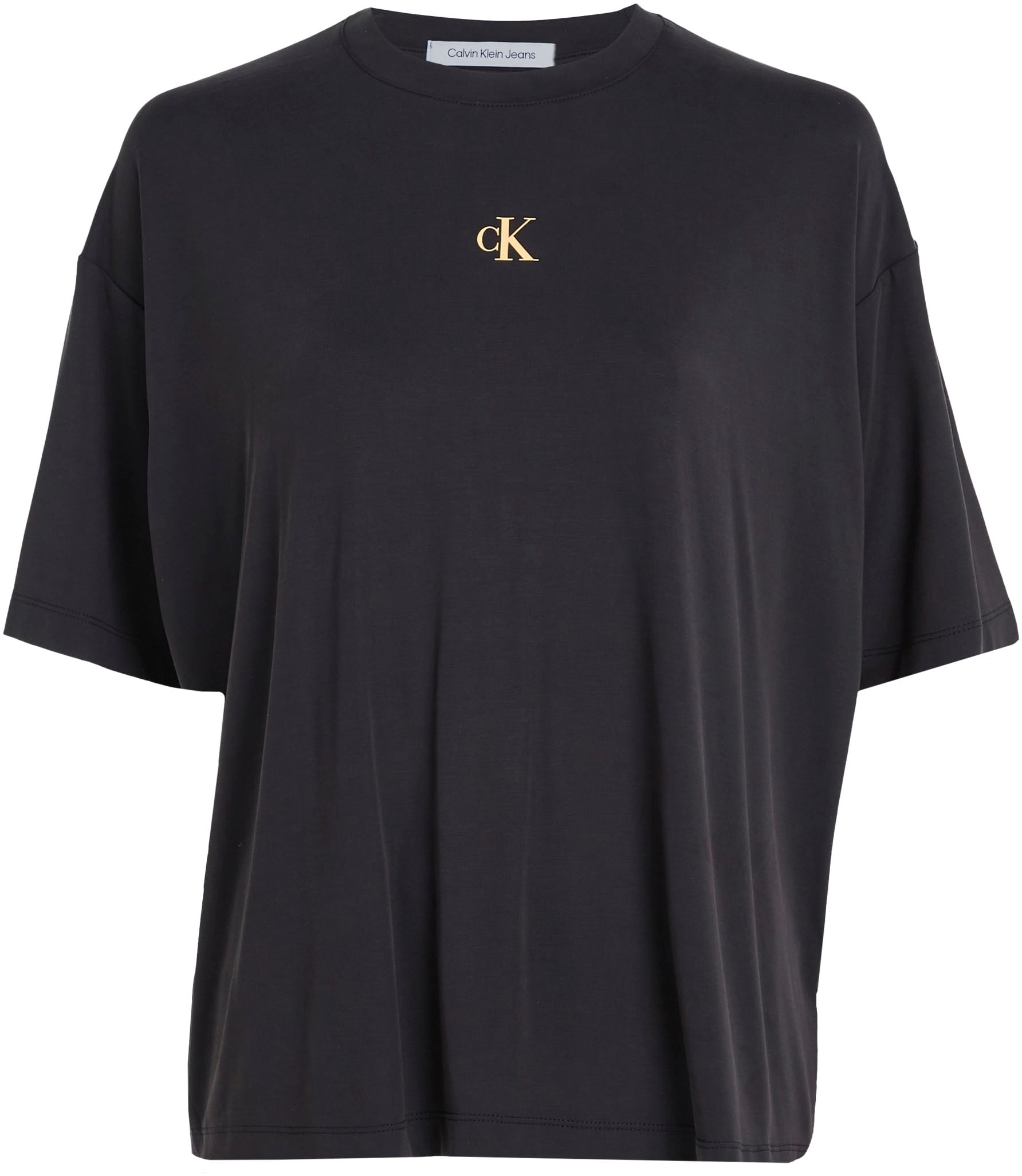 Calvin Klein Jeans T-Shirt »BACK BOYFRIEND Jelmoli-Versand LOGO | TEE« MODAL bestellen online
