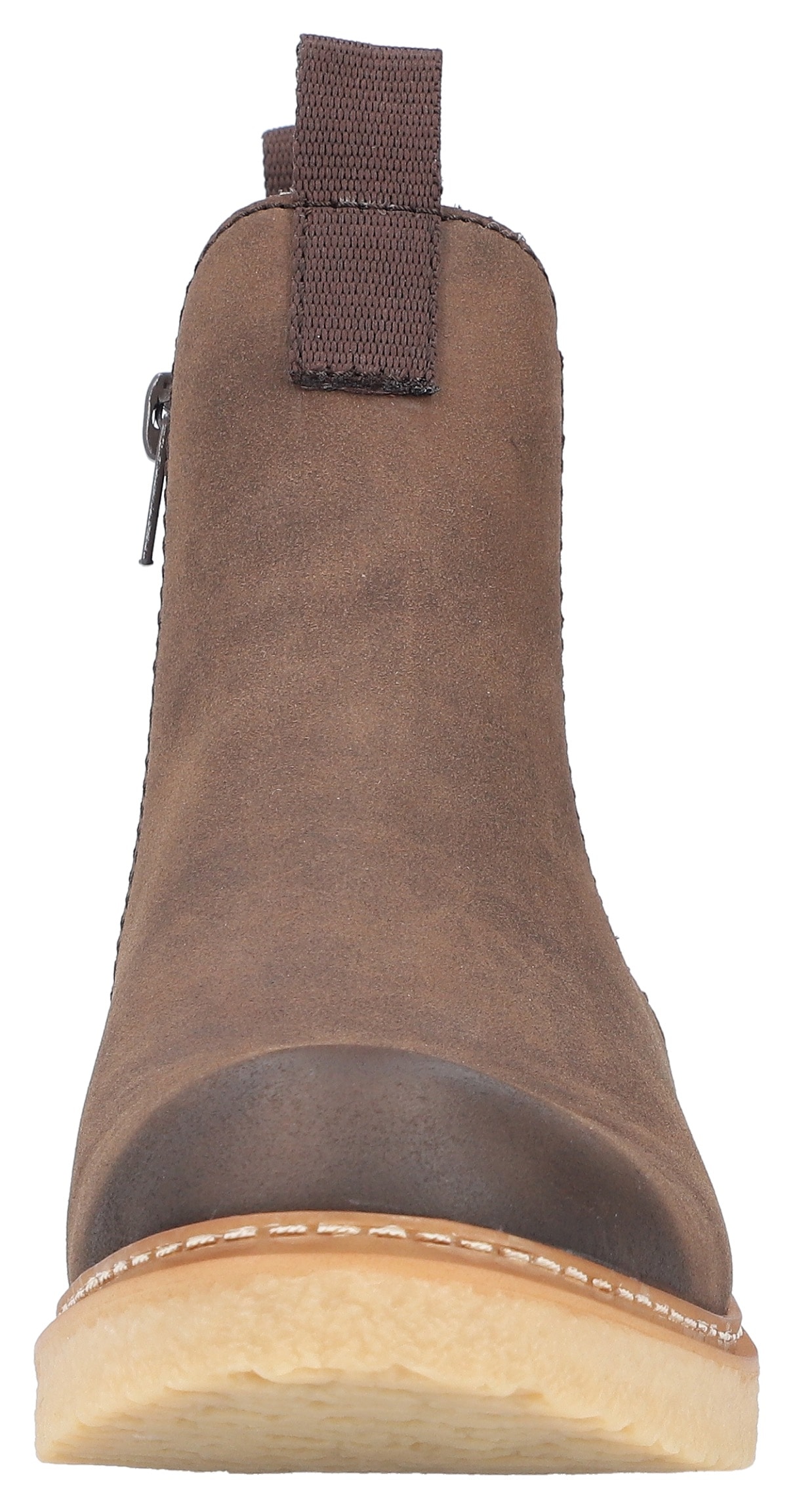 Rieker Winterstiefelette, Chelseaboots, Used-Look, mit Innenreissverschluss und Stretcheinsatz