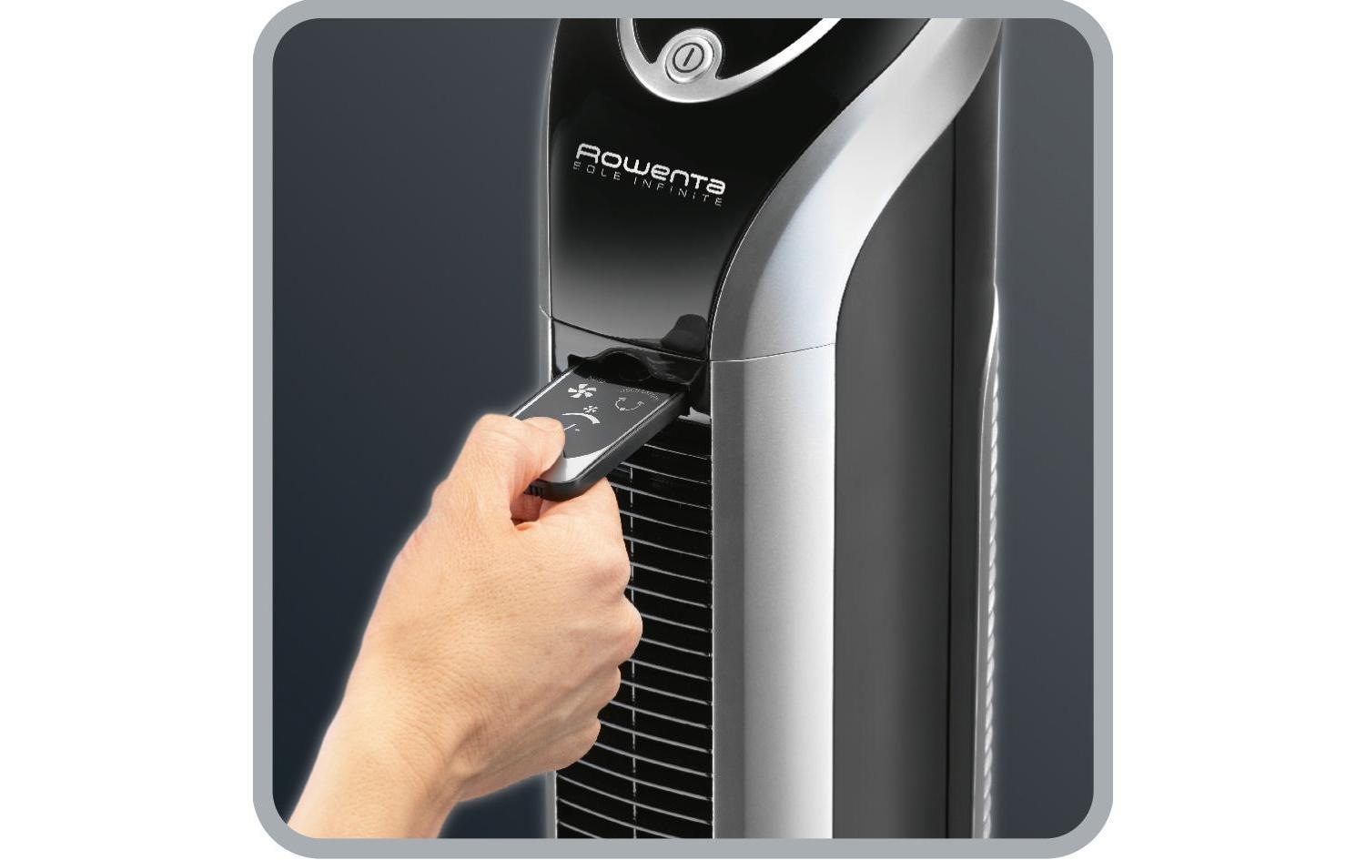 Rowenta Turmventilator »Eole Infinite VU6670 Schwarz«