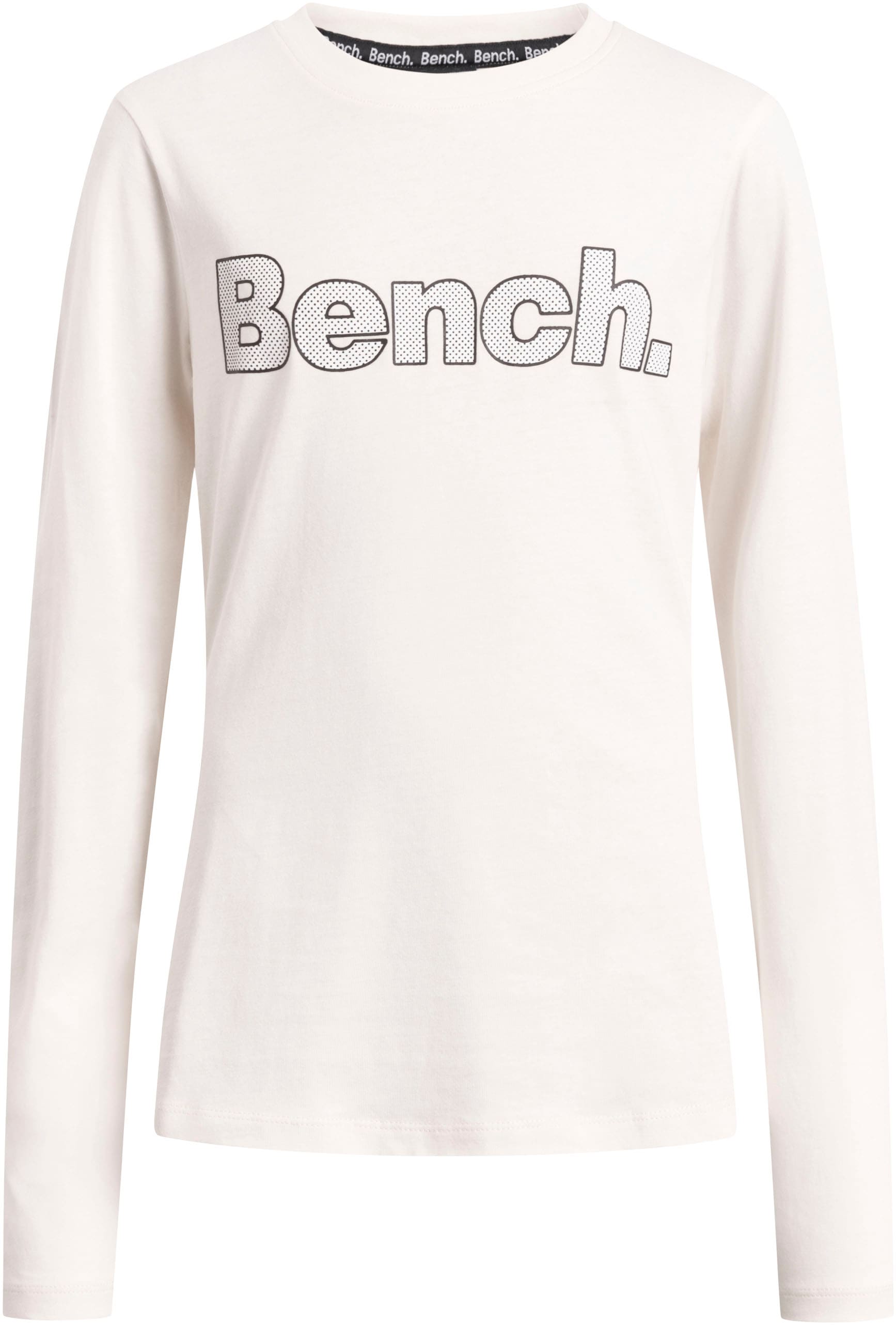 ✵ Bench. Langarmshirt »GEMMYG«, mit Jelmoli-Versand | Logodruck günstig ordern