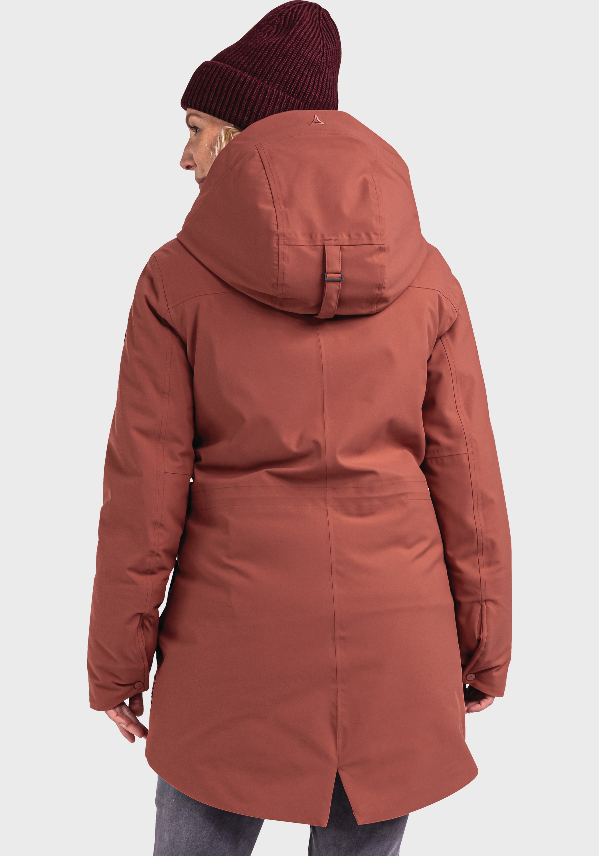 Schöffel Langjacke »Ins. Parka Rotterdam L«, mit Kapuze