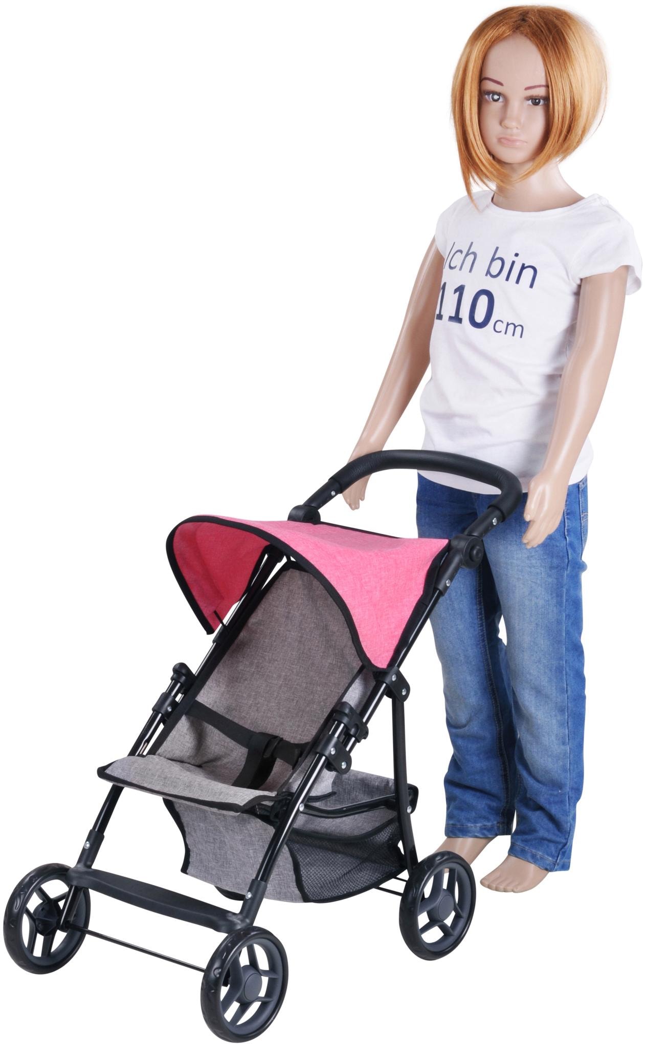 Knorrtoys® Puppenbuggy »Liba - Jeans Grey«