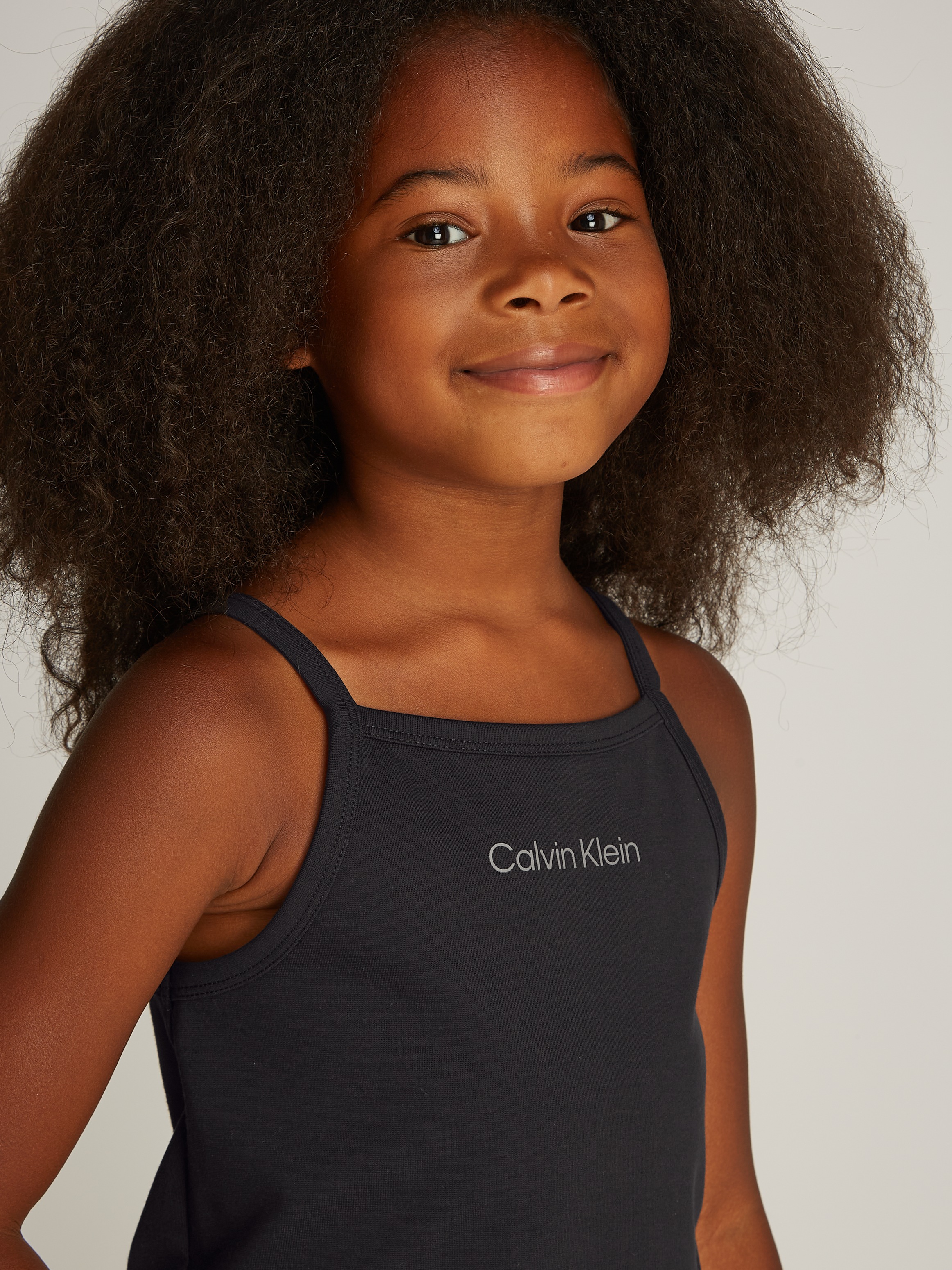 Calvin Klein Jeans T-Shirt »PUNTO STRAP TOP« mit Logoschriftzug