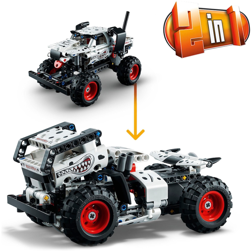 LEGO® Konstruktionsspielsteine »Monster Jam™ Monster Mutt™ Dalmatian (42150), LEGO® Technic«, (244 St.)