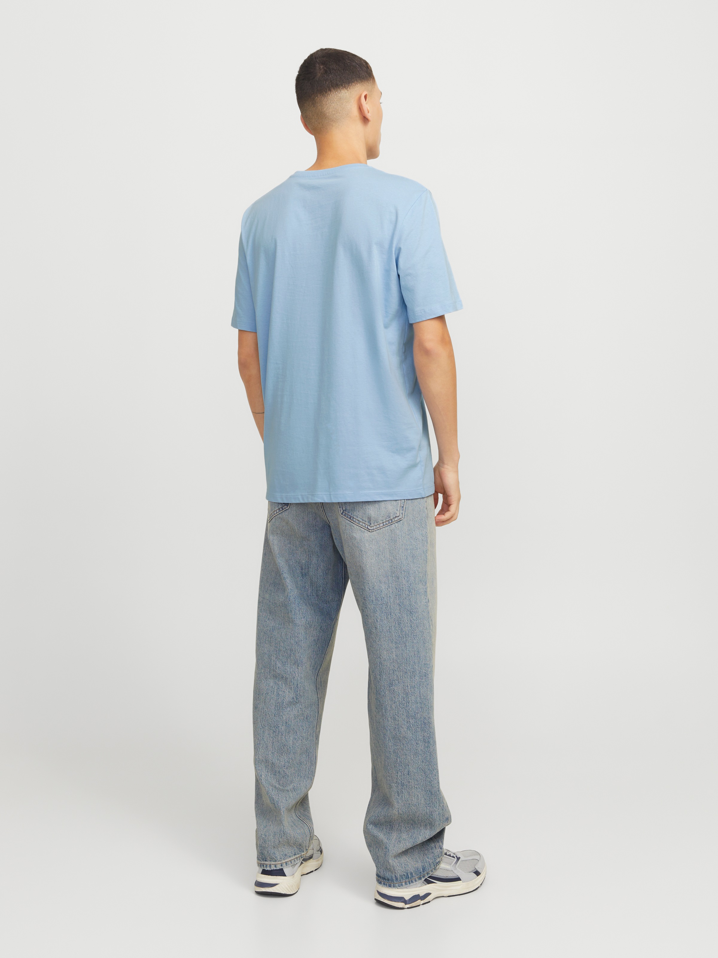 Jack & Jones Print-Shirt »JJHUDSON – Print-Shirt mit Rundhals und Loose Fit«, bedruckt, modisch, loose fit, Jersey