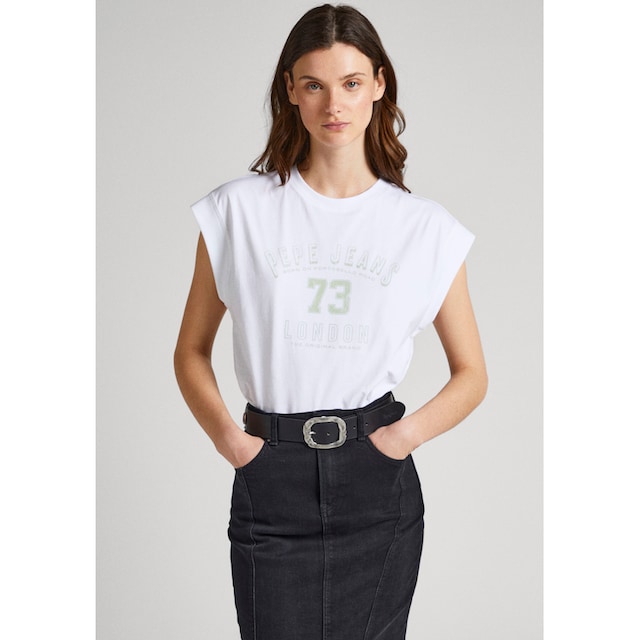 Pepe Jeans Print-Shirt »AMBER« online bestellen bei Jelmoli-Versand Schweiz