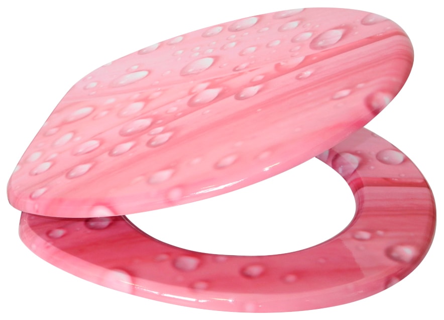 Sanilo WC-Sitz »Pink Flower«, mit Absenkautomatik
