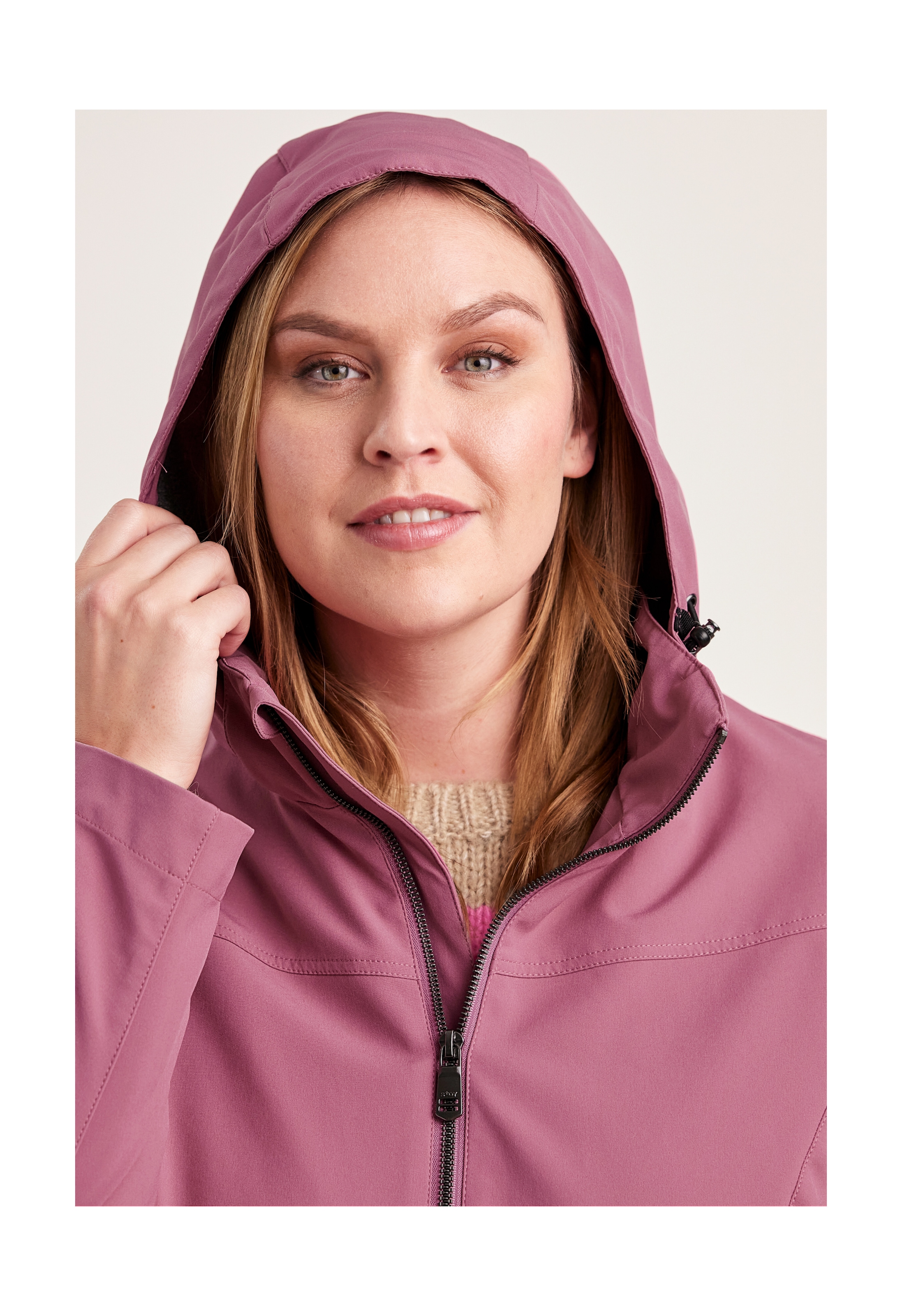 STOY Softshelljacke »STS 1 WMN SFTSHLL JCKT«, Damen Softshelljacke: wasserabweisend, winddicht, atmungsaktiv