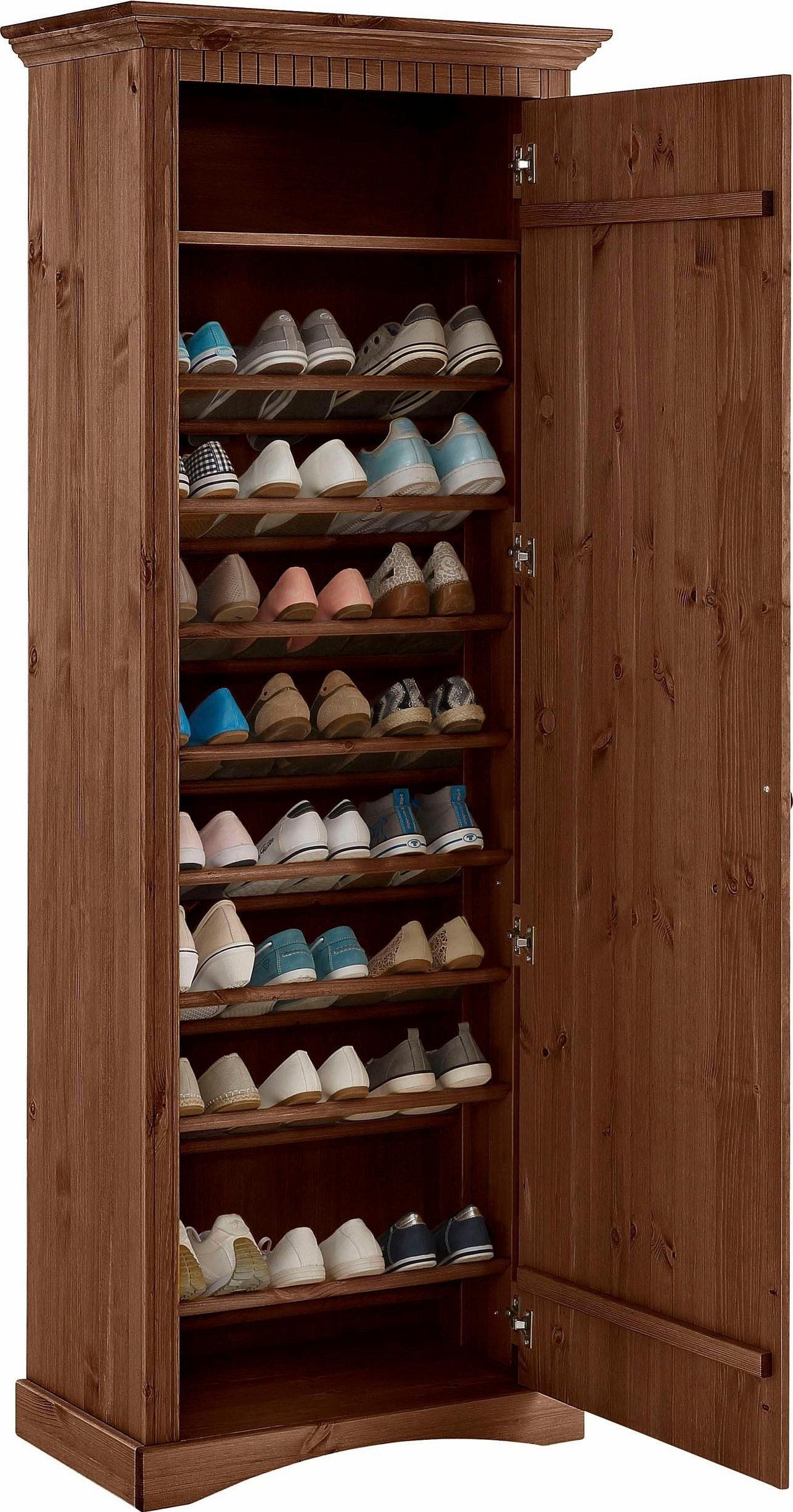 Breite online Schuhschrank cm, shoppen massiver Jelmoli-Versand Home Kiefer, 71 »Rustic«, affaire FSC®-zertifiziert | aus