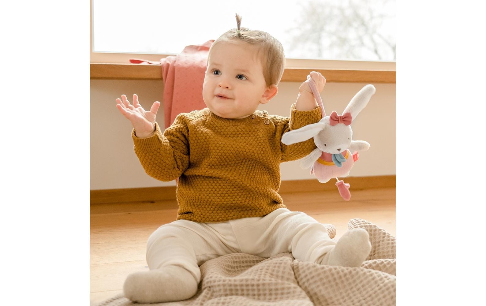 Fehn Spieluhr »Mini Natur Hase«