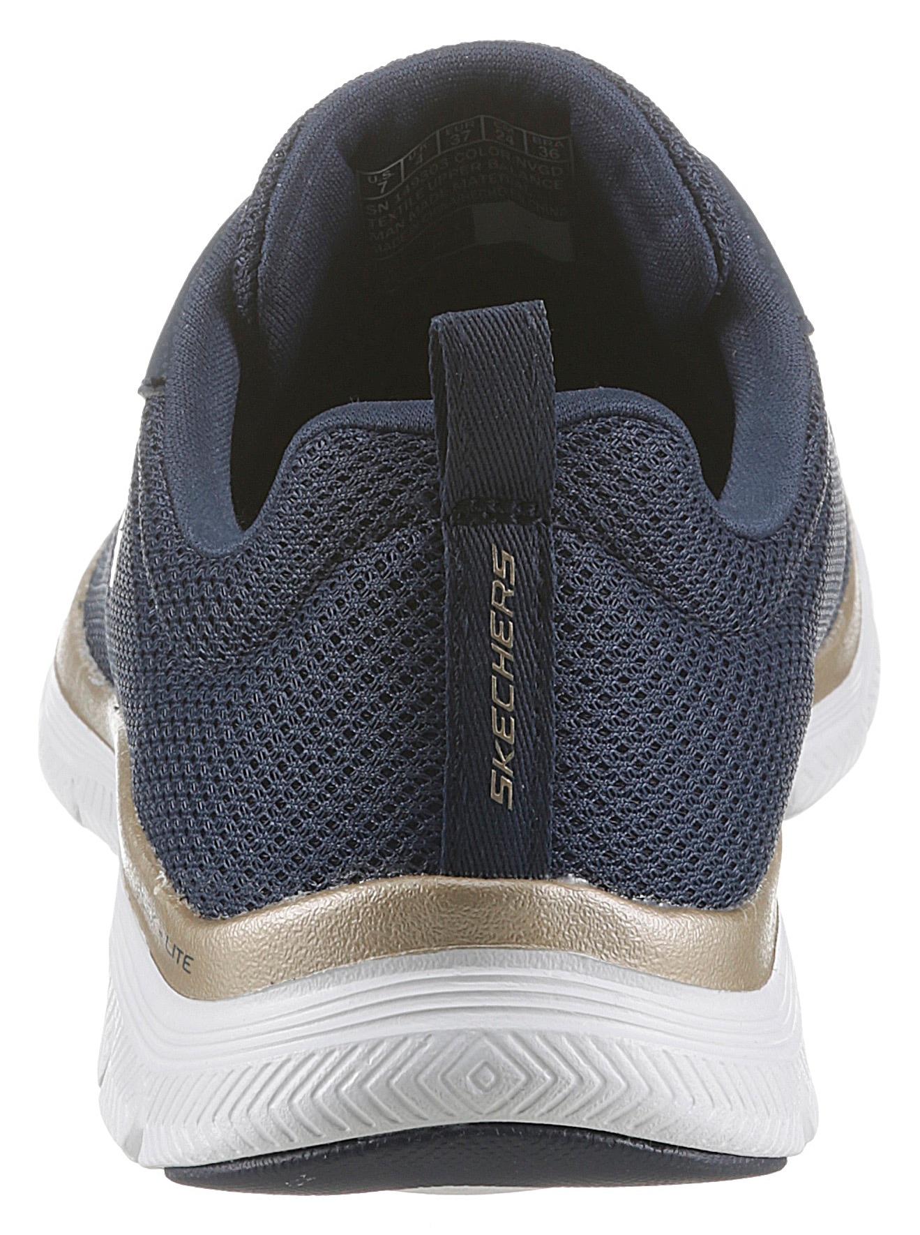 Skechers Sneaker »FLEX APPEAL 4.0 BRILLINAT VIEW«, Freizeitschuh, Halbschuh, Schnürschuh mit Air Cooled Memory Foam