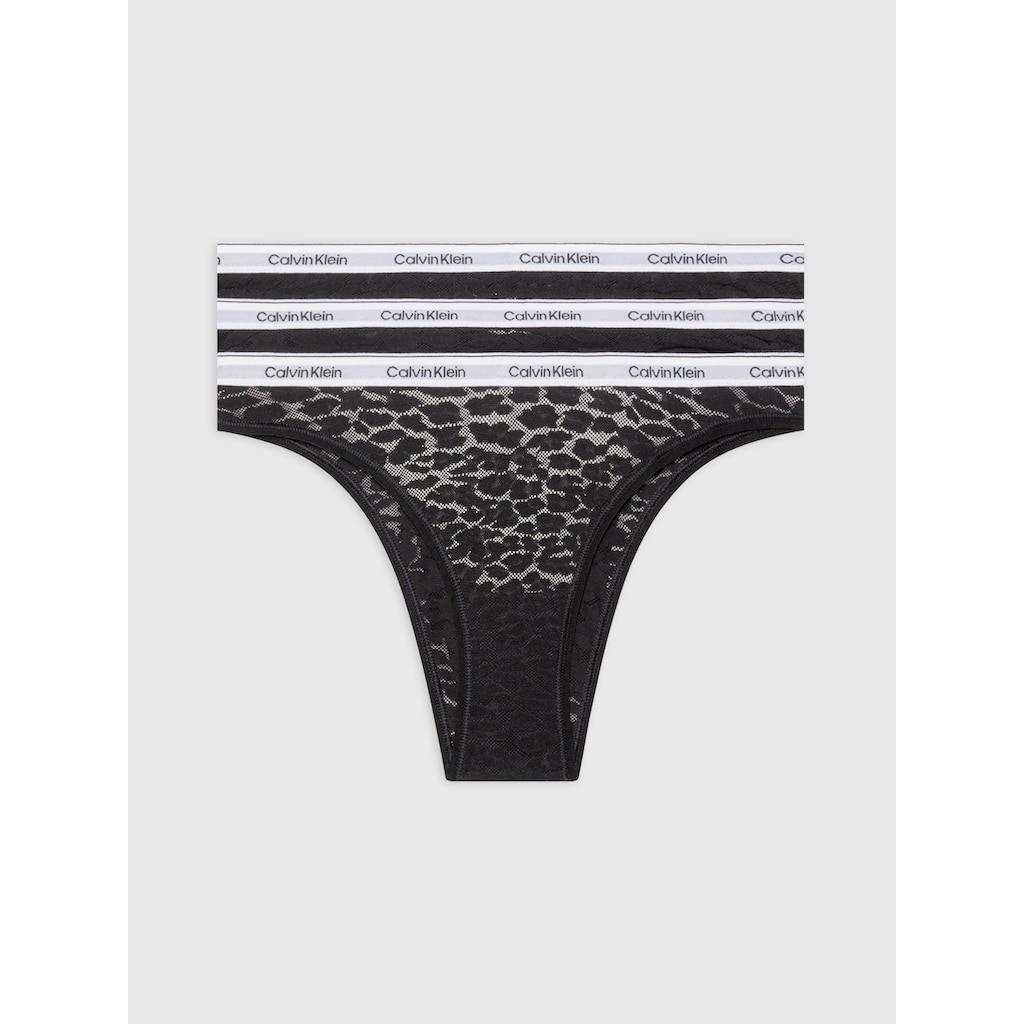 Calvin Klein Underwear Brasilslip »3 PACK BRAZILIAN (LOW-RISE)«, (Packung, 3 St., 3er-Pack), mit Logobund