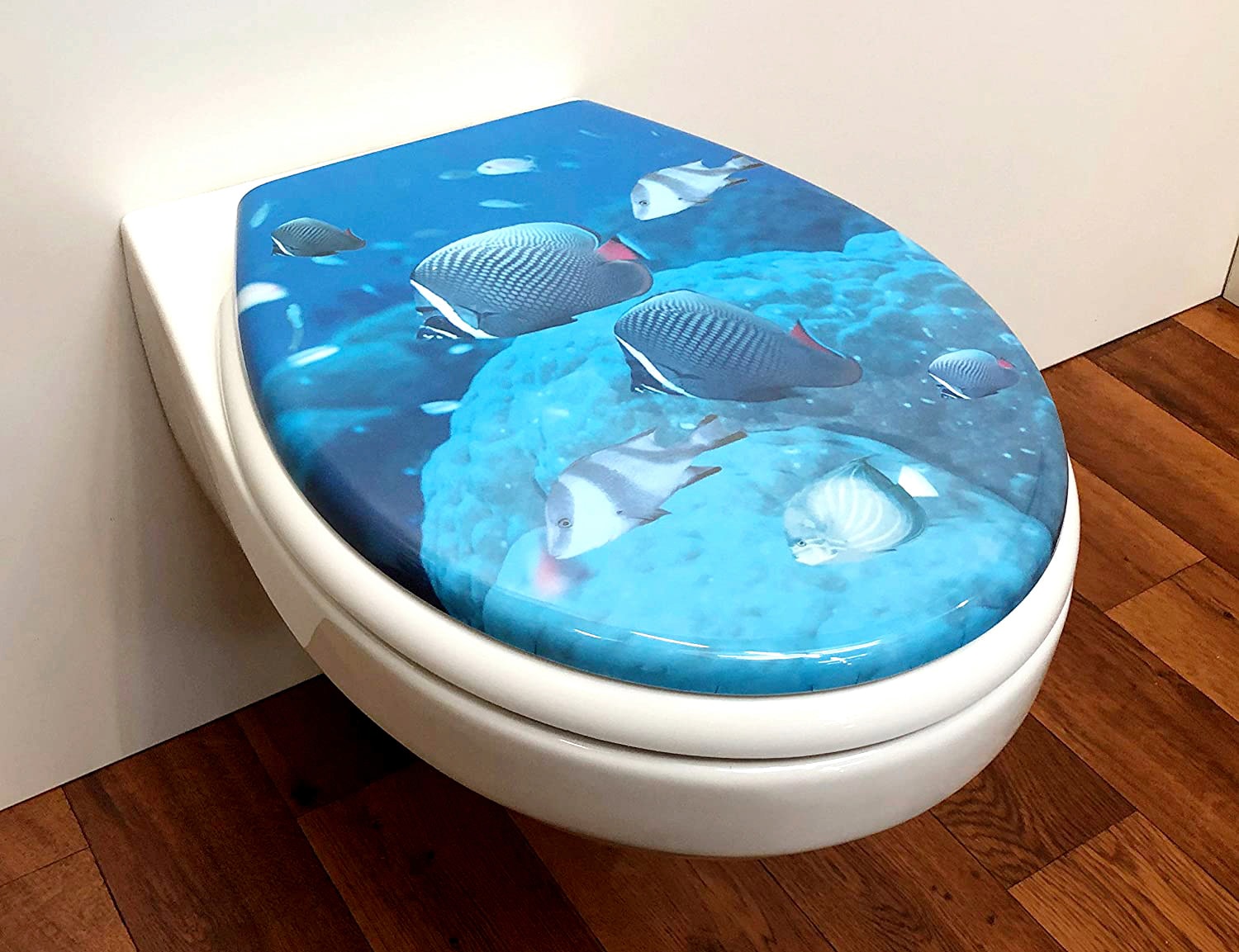 ADOB WC-Sitz »Fisch«, mit Absenkautomatik