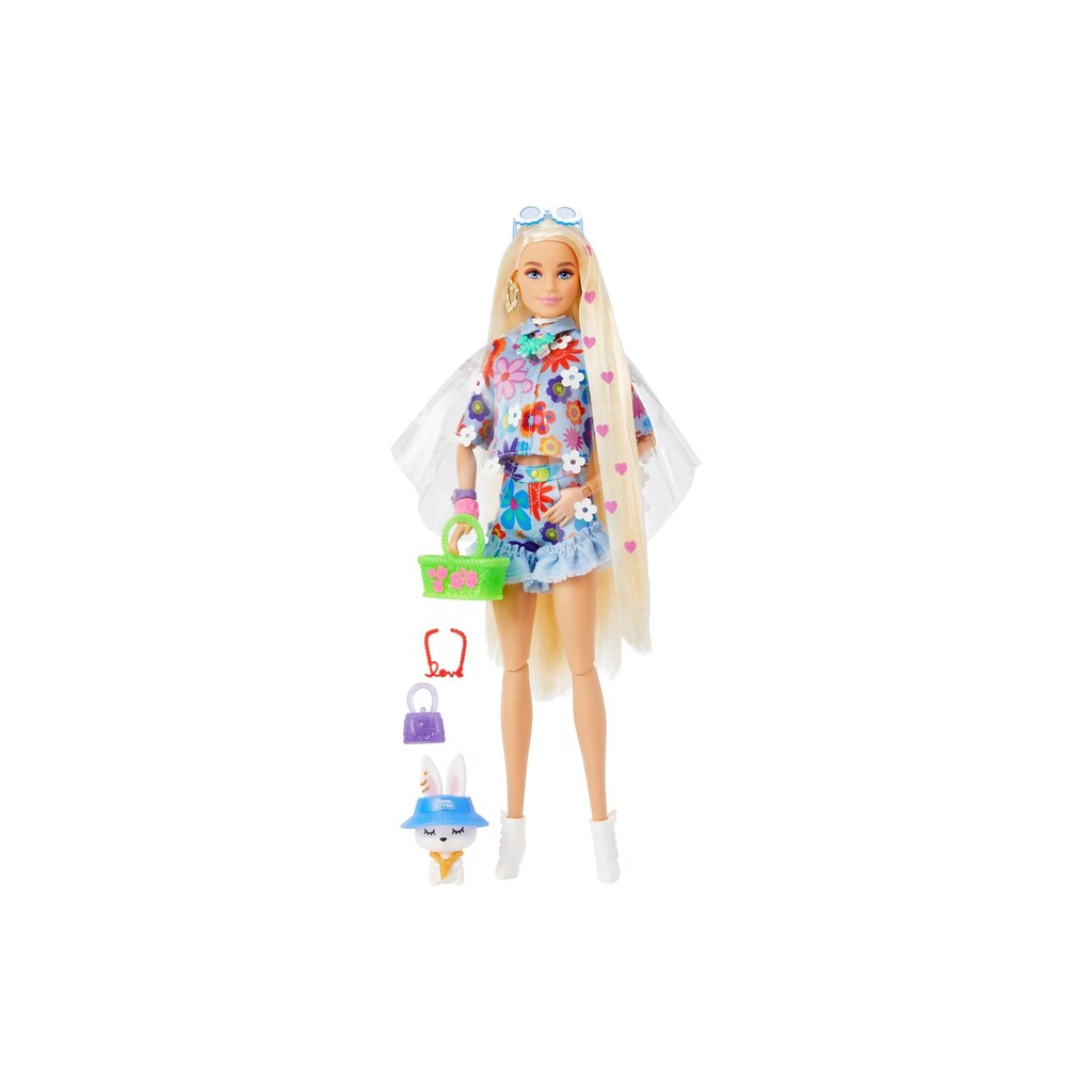Barbie Anziehpuppe »Extra Flower Power«