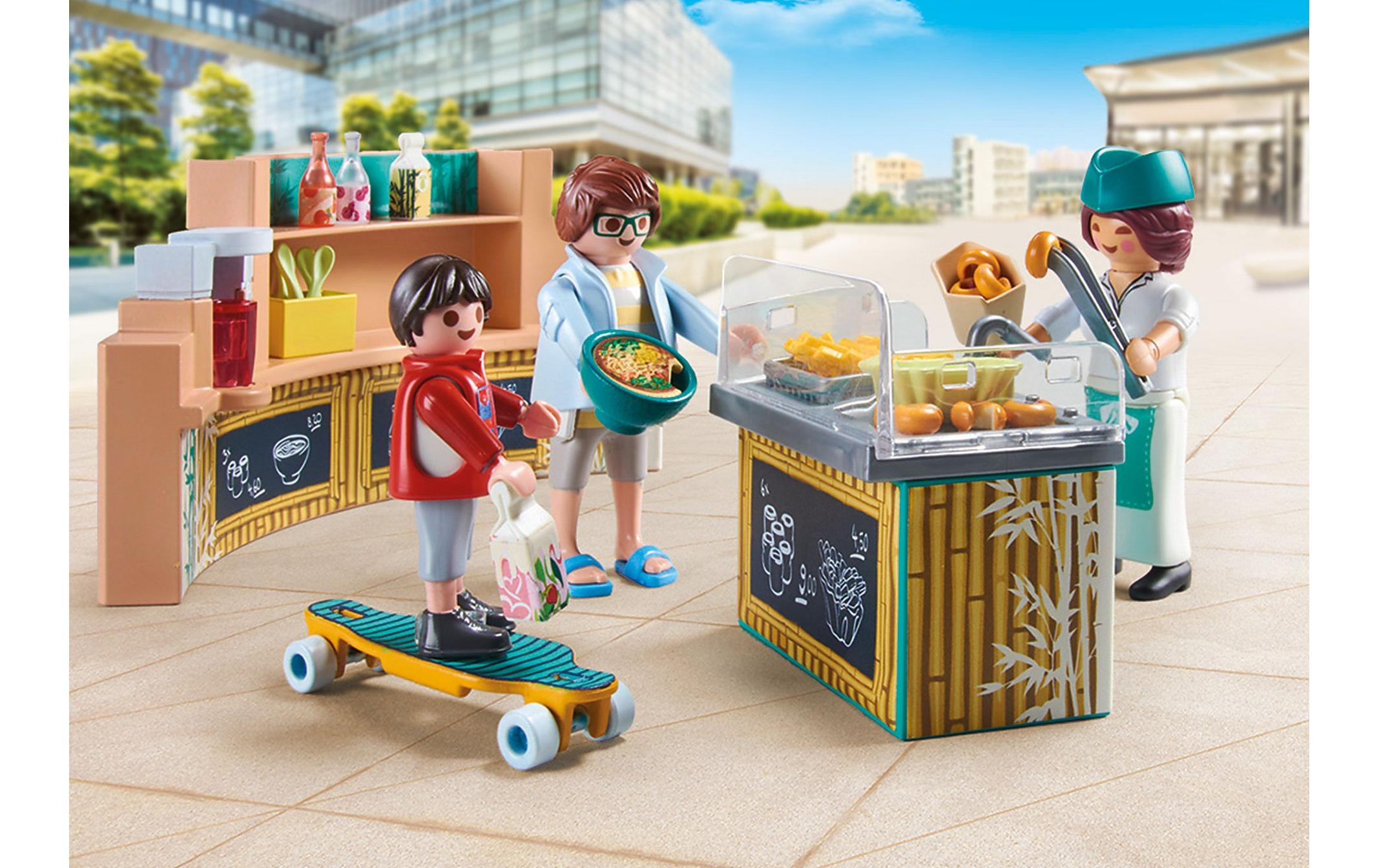 Playmobil® Spielbausteine »My Life Food Lounge 71538«, (54 St.)