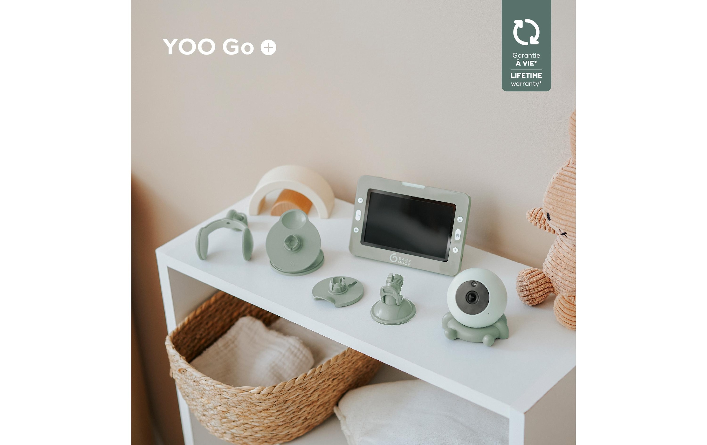 BABYMOOV Babyphone »mit Kamera YOO Go+«