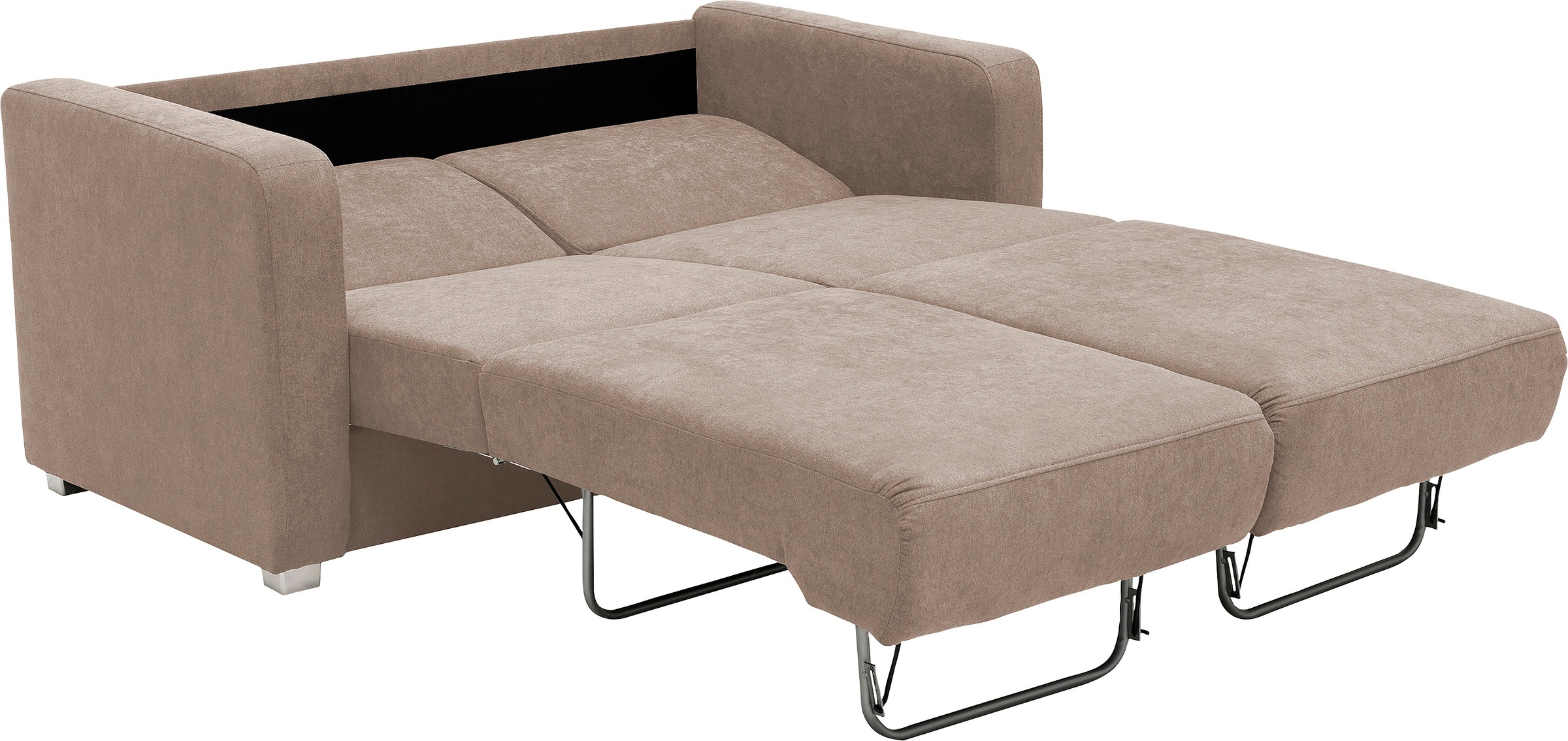 INOSIGN Schlafsofa »Mia Problemlöser Sofa, Einzelauszug, Bettsofa, zeitlos und bequem«, mit 2 Einzelauszügen als Längsschläfer