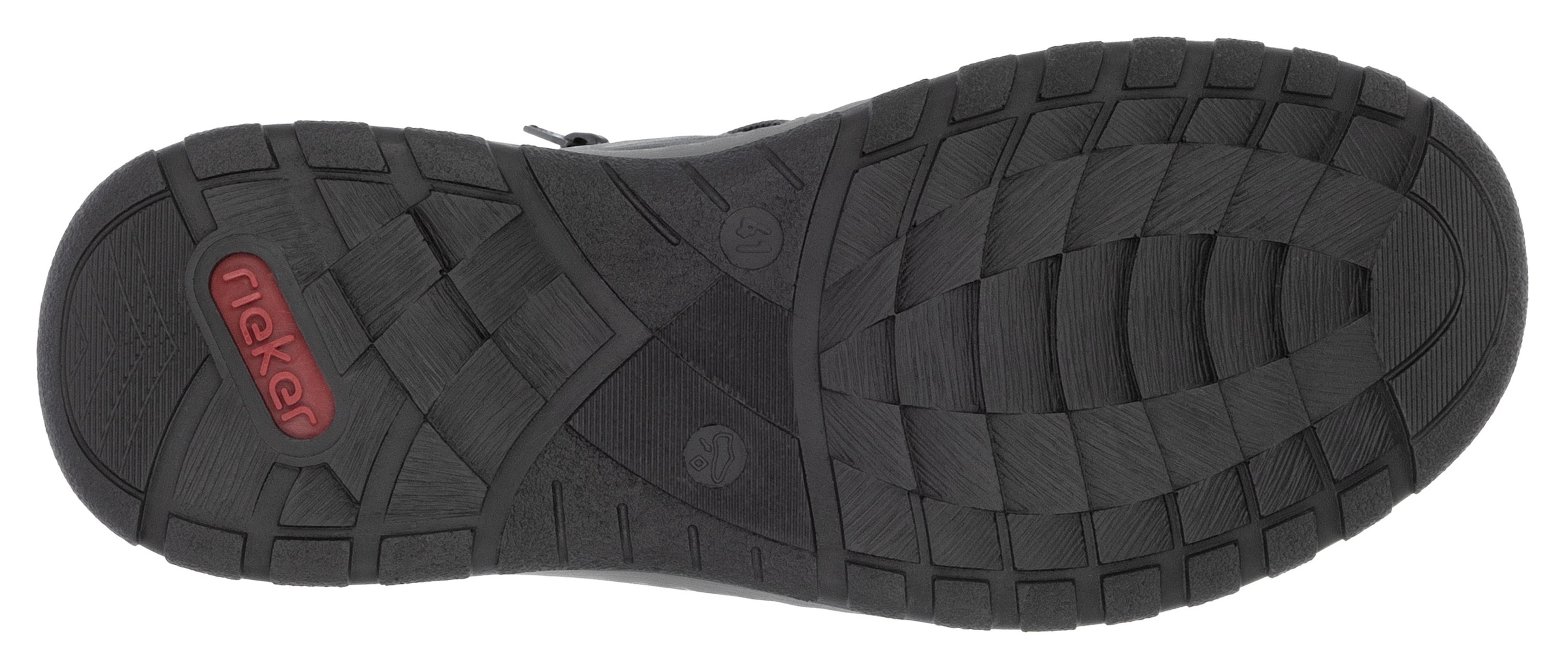 Rieker Winterboots, Winterstiefelette, Halbschuh mit beidseitigen Reissverschlüssen