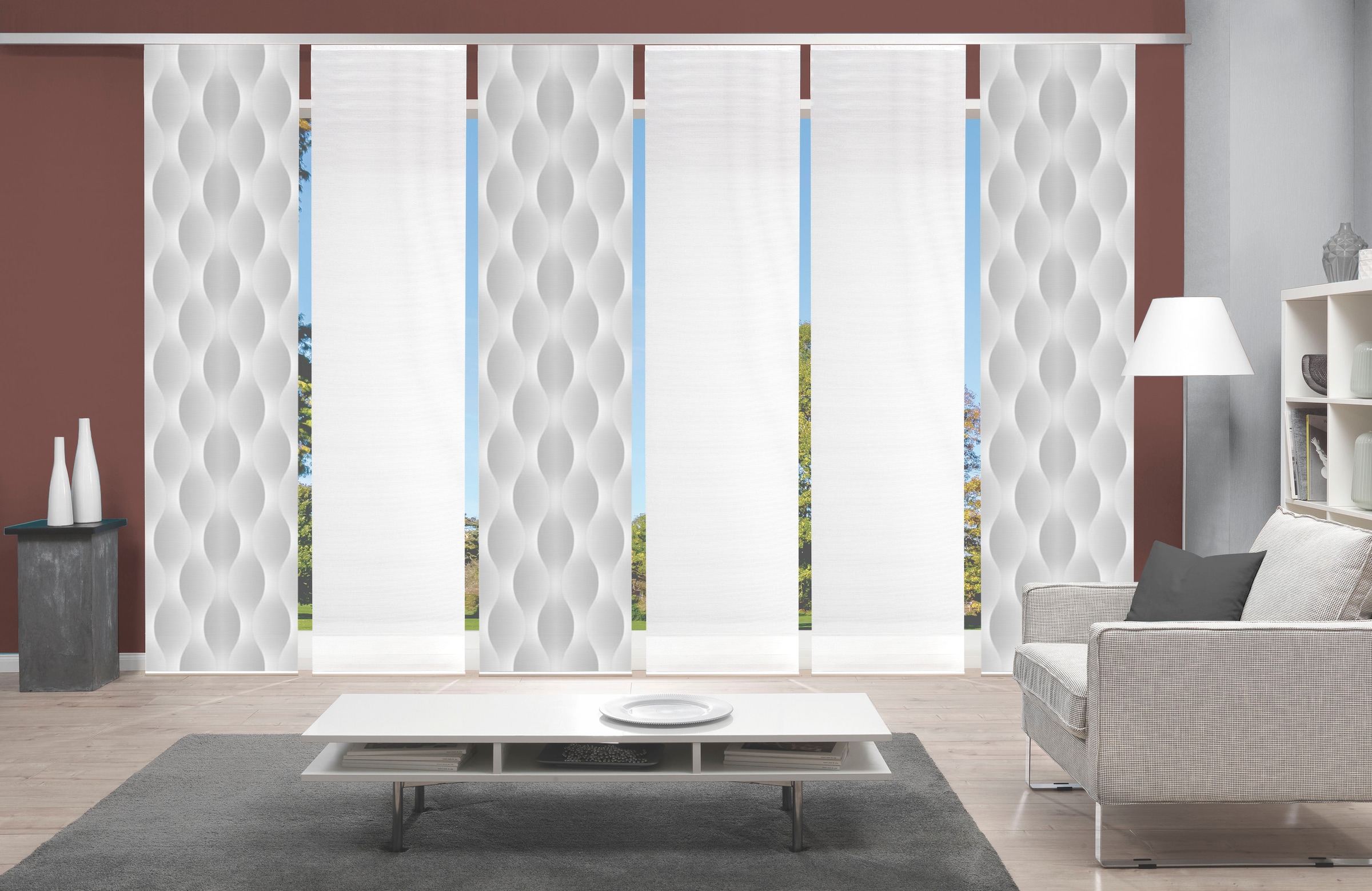 Vision S Schiebegardine »VOLARE« Paneelwagen 1 Stk. tlg. DIGITALDRUCK