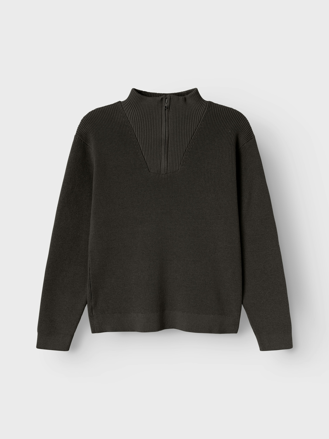 Name It Strickpullover »NKMNESOLLE LS KNIT NOOS« mit Troyer-Kragen