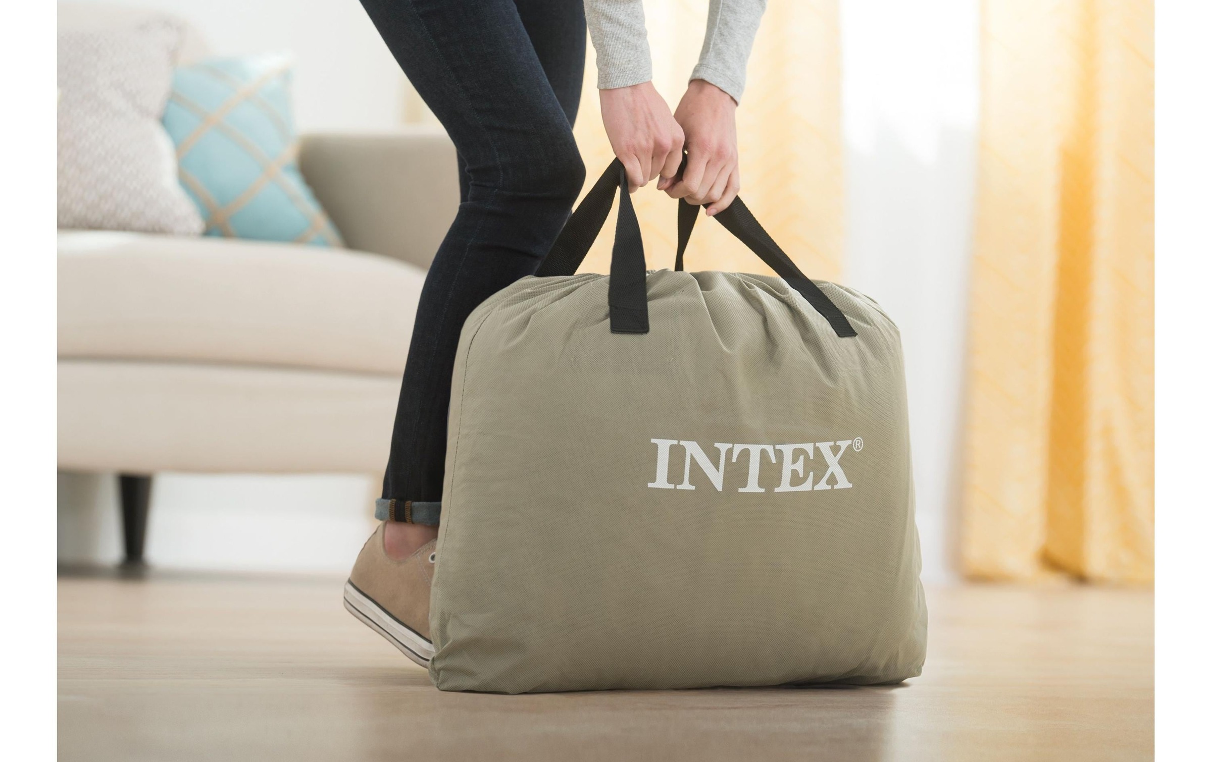 Intex Luftbett »Pillow Rest Raised Queen«