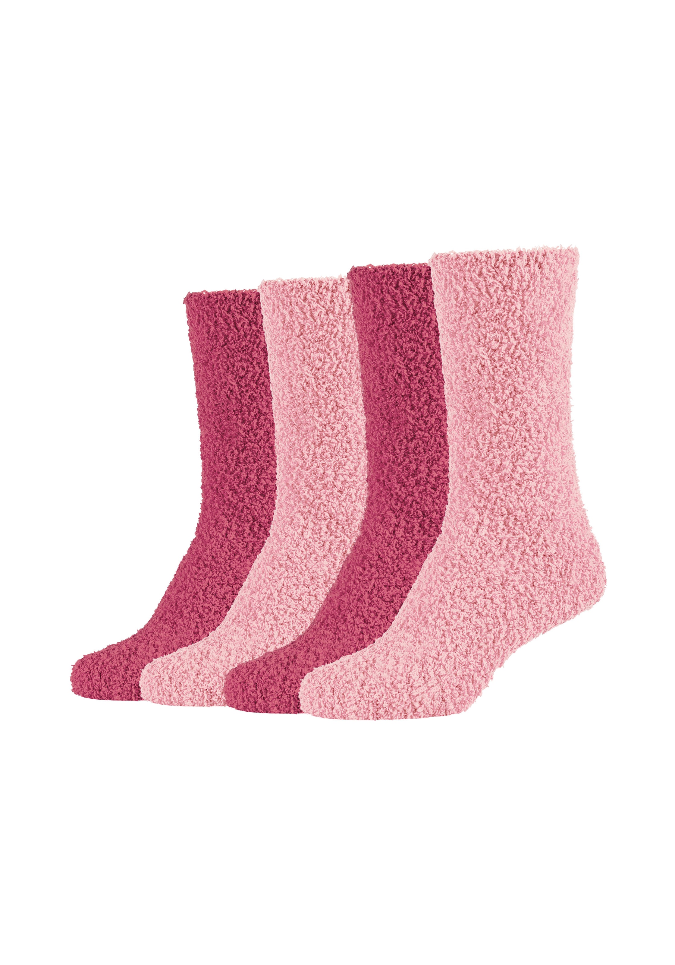 Camano Kuschelsocken »warm & cozy«, (4er Pack), bequem, weich, soft, kein Einschneiden,...