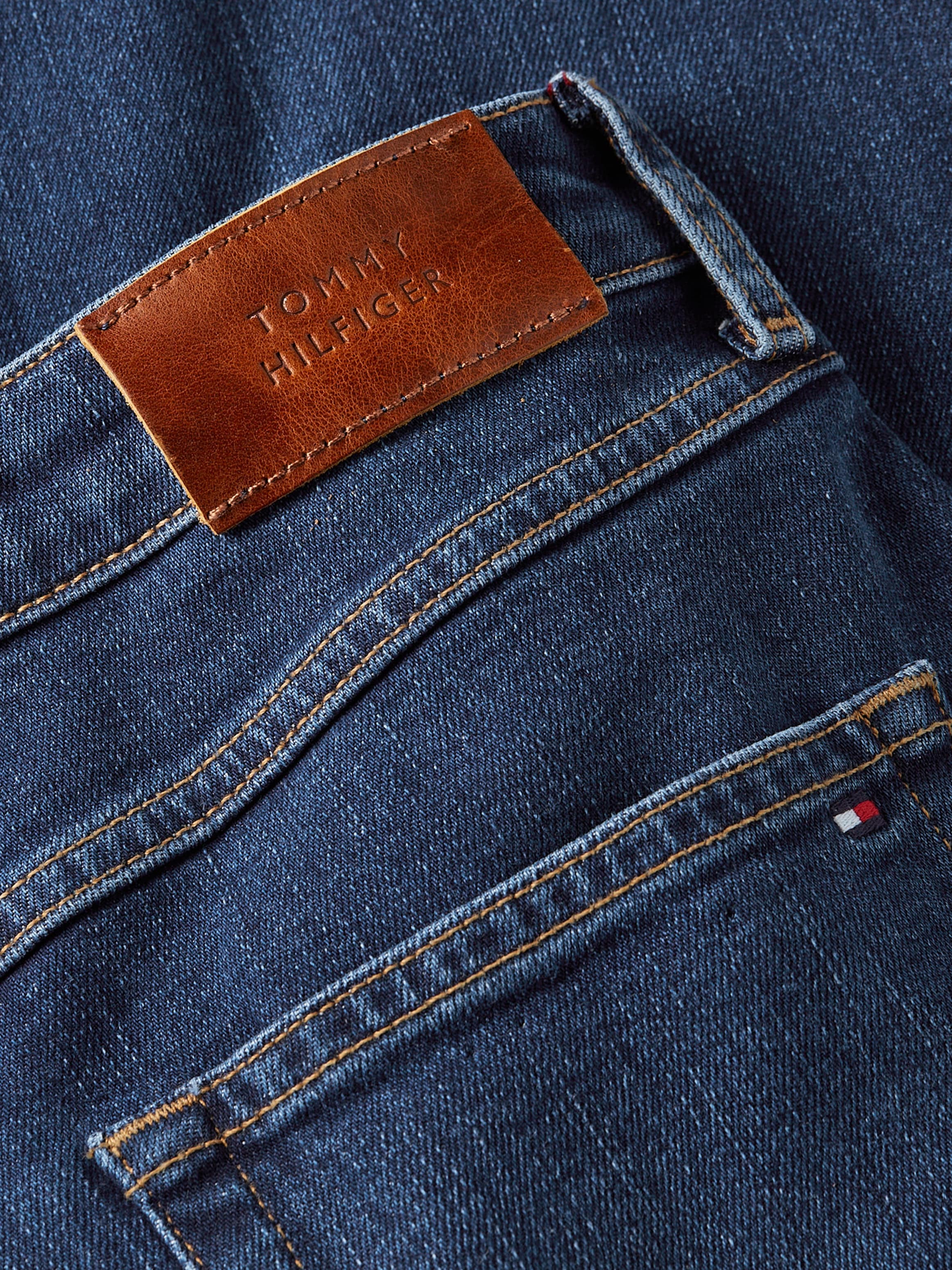 Tommy Hilfiger Straight-Jeans, in blauer Waschung