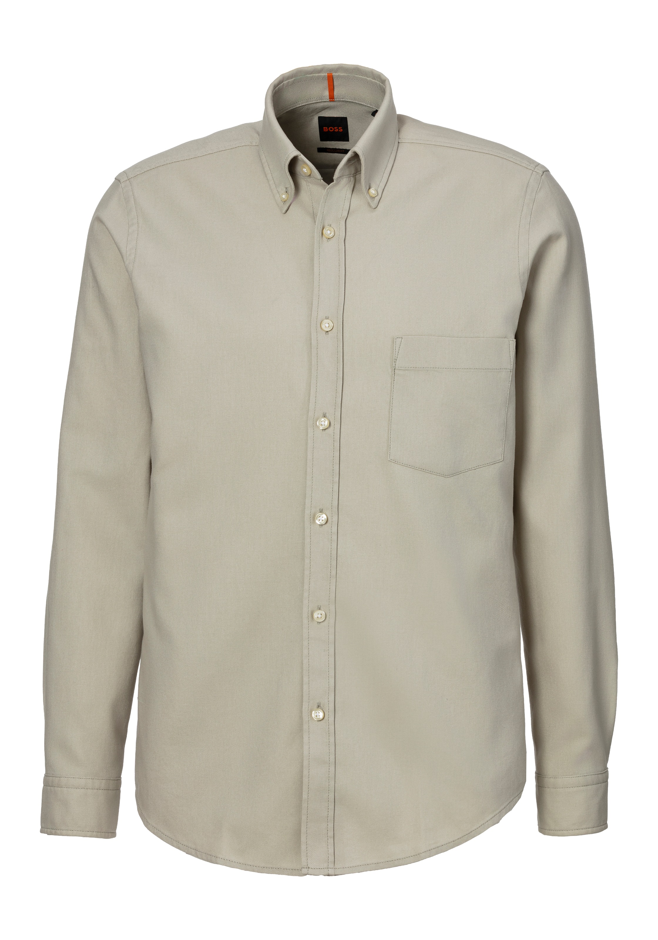 BOSS ORANGE Flanellhemd »Rickert_M« mit Button-down-Kragen