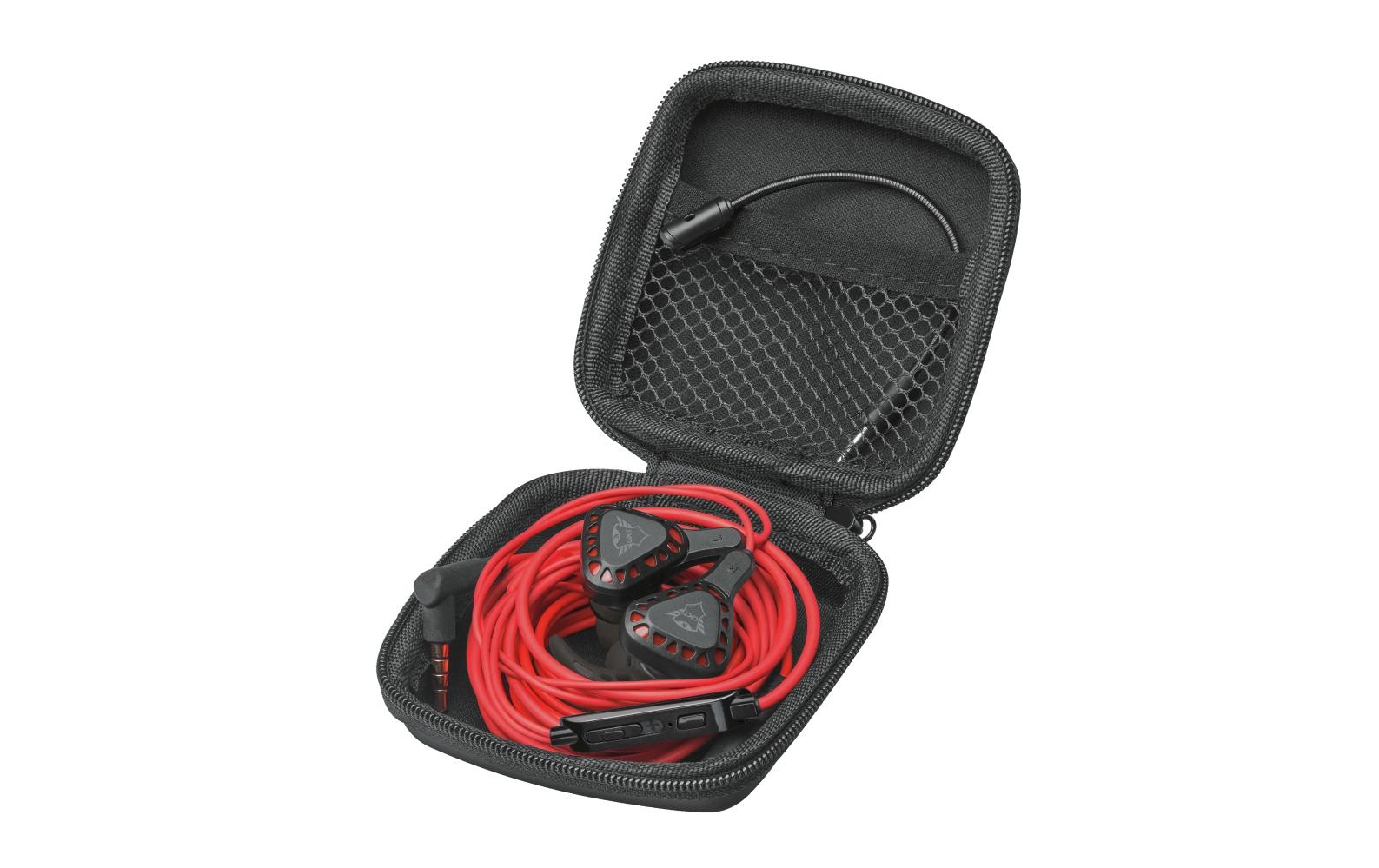 Trust Headset »Trust Headset GXT 408 Cobra Rot/Sch«
