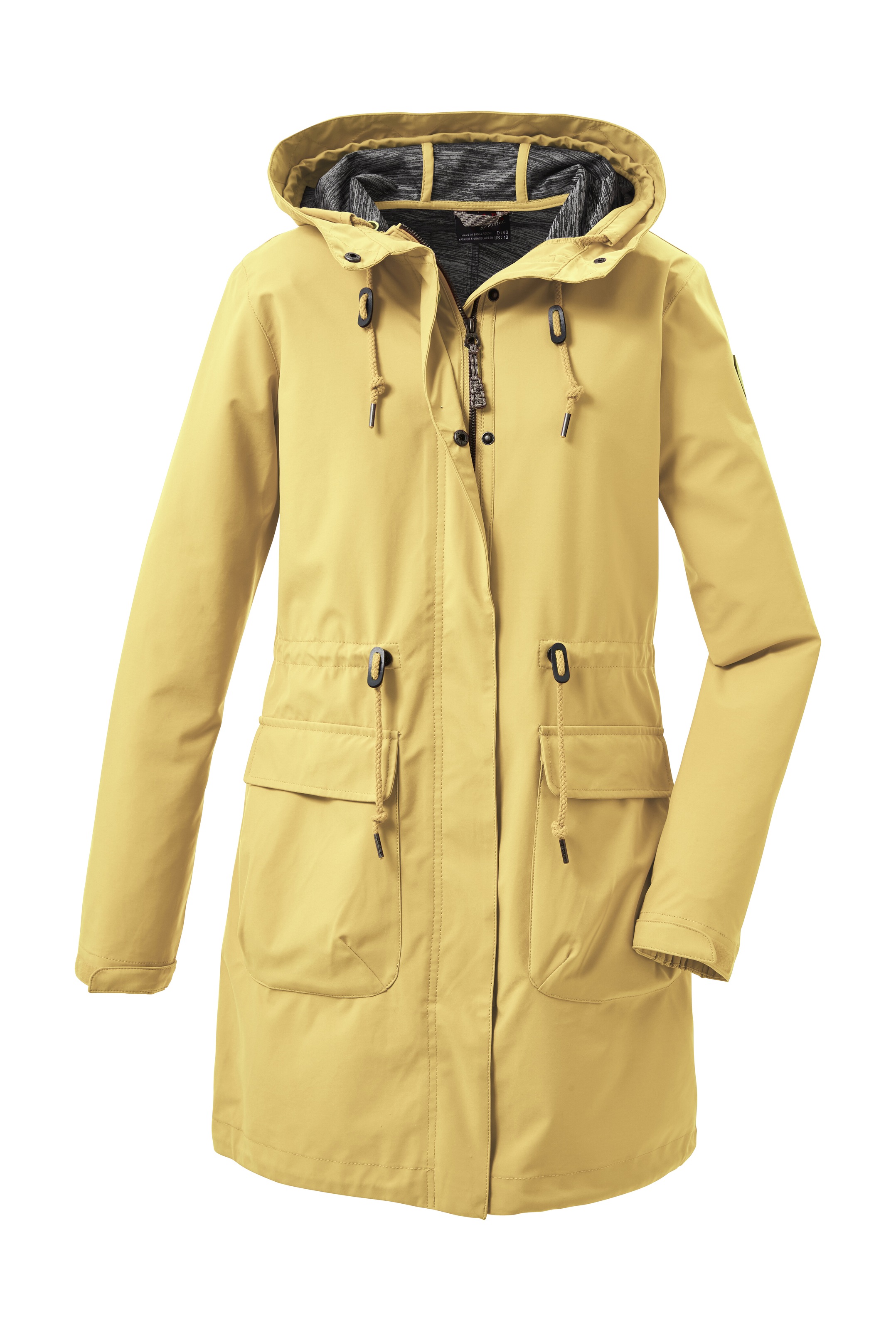 G.I.G.A. DX by killtec Softshellparka »GS 99 WMN SFTSHLL PRK« Damen Softshell Parka, 8.000 mm Wassersäule, atmungsaktiv, verstellbar