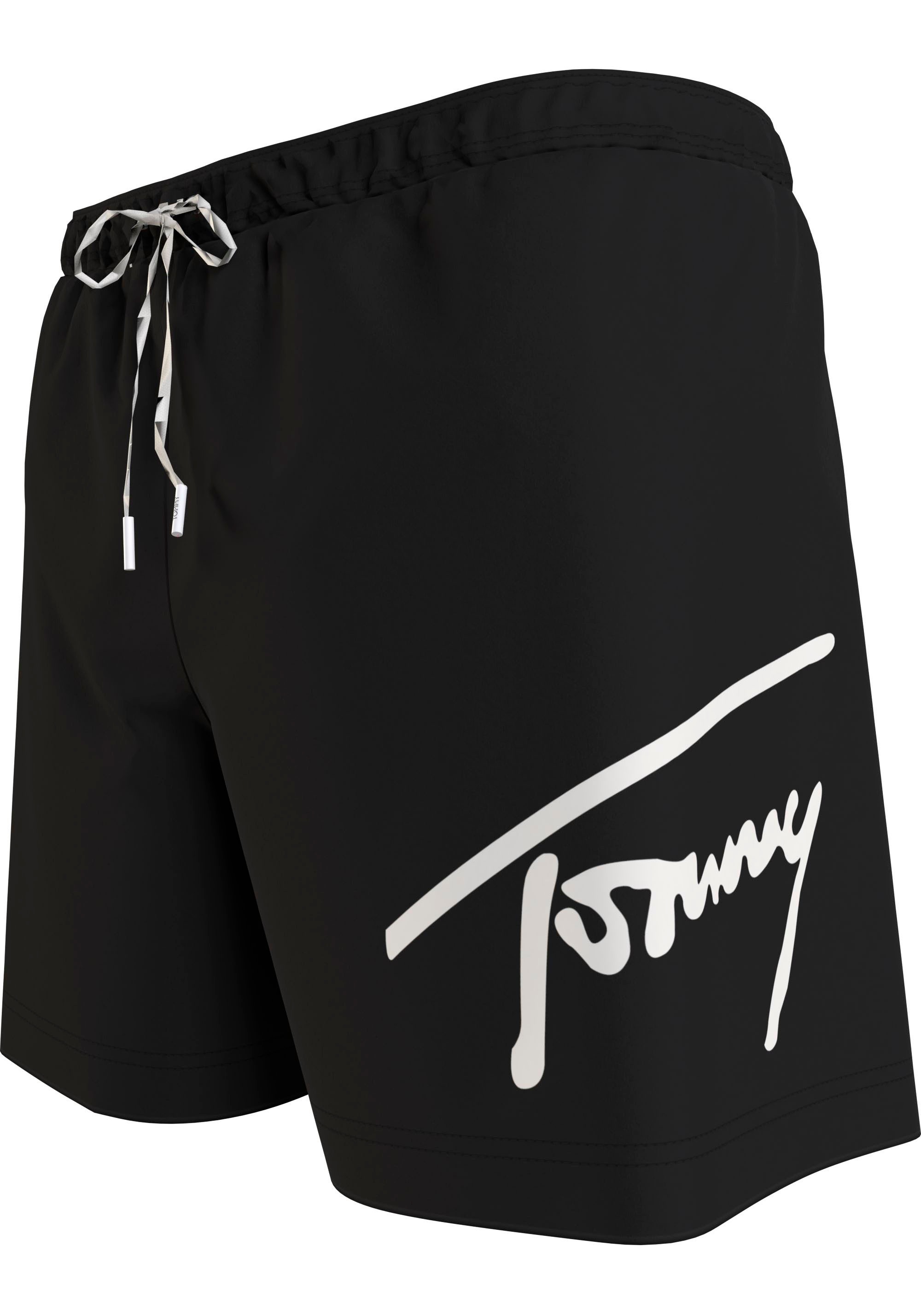 Tommy Hilfiger Swimwear Badeshorts »SF MEDIUM Jelmoli-Versand DRAWSTRING«, Markenlabel mit Tommy | online shoppen Hilfiger