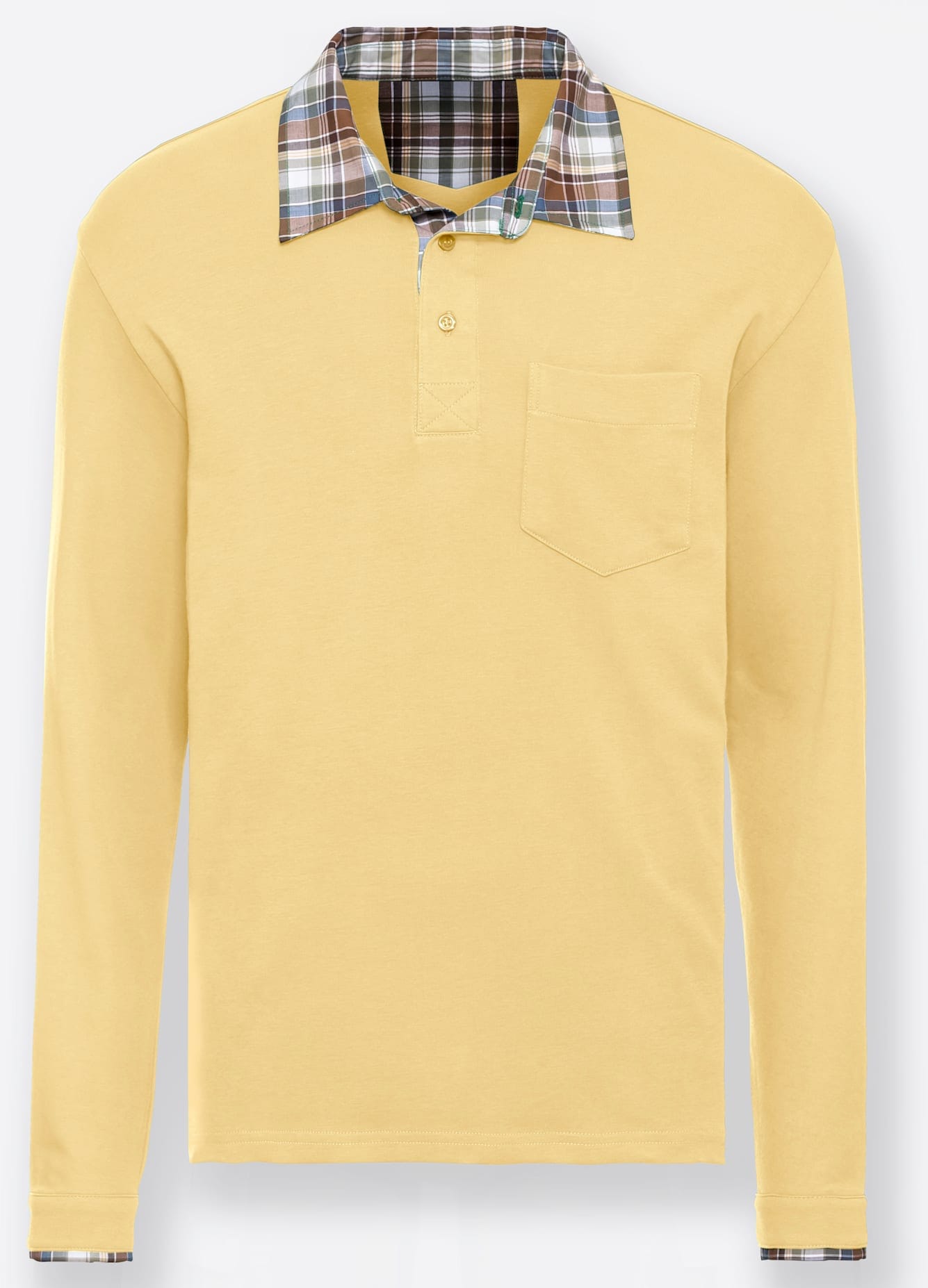 Poloshirt »Langarm-Poloshirt«