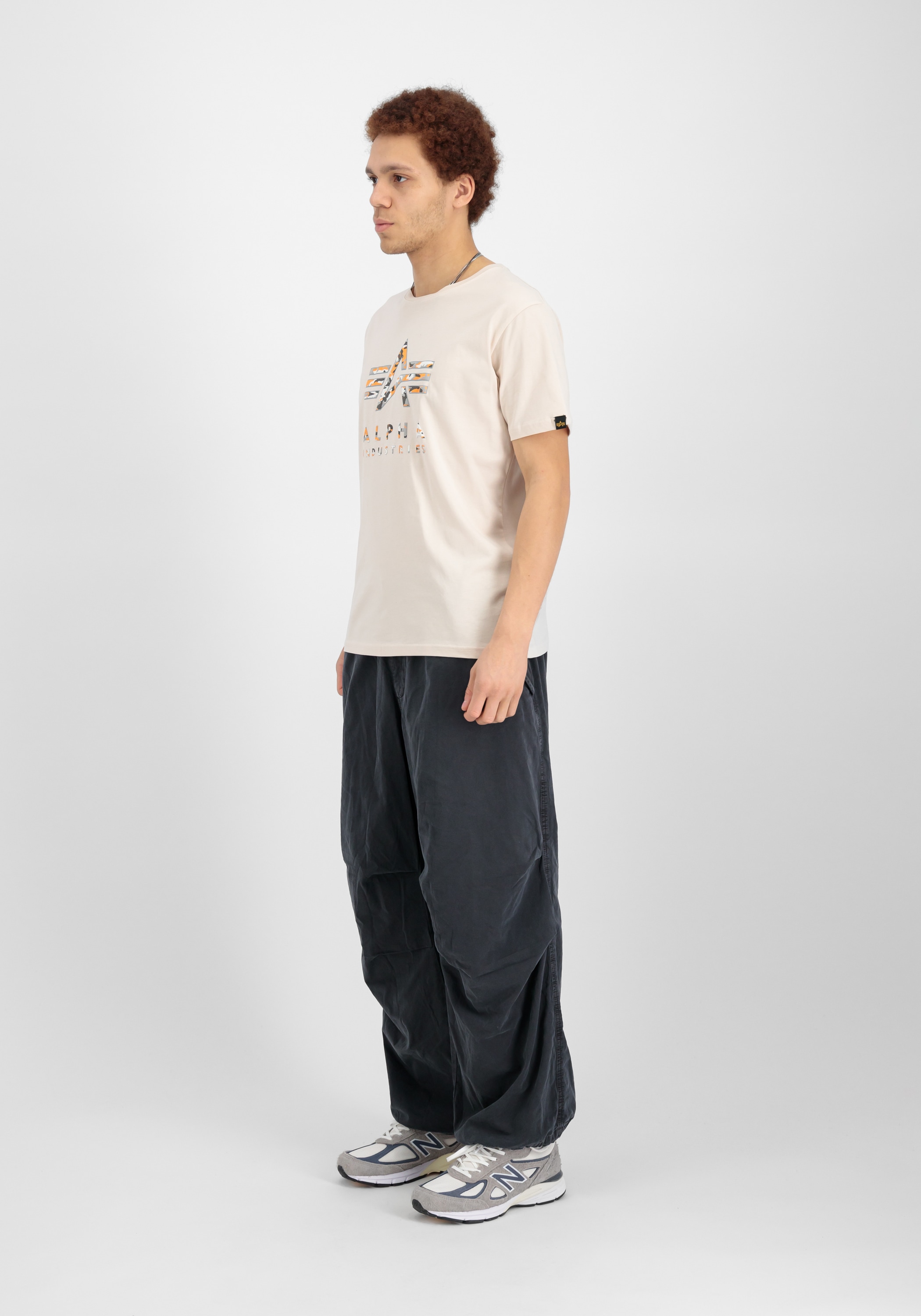 Alpha Industries T-Shirt »Alpha Industries Men - T-Shirts Camo Puff Print T«