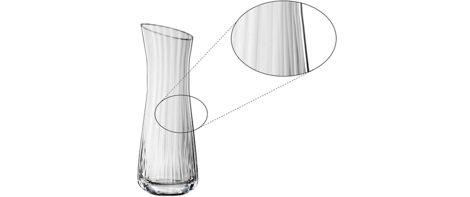 Eulenspiegel Karaffe »Spiegelau Karaffe Lifestyle 1.13 l, Transparent«