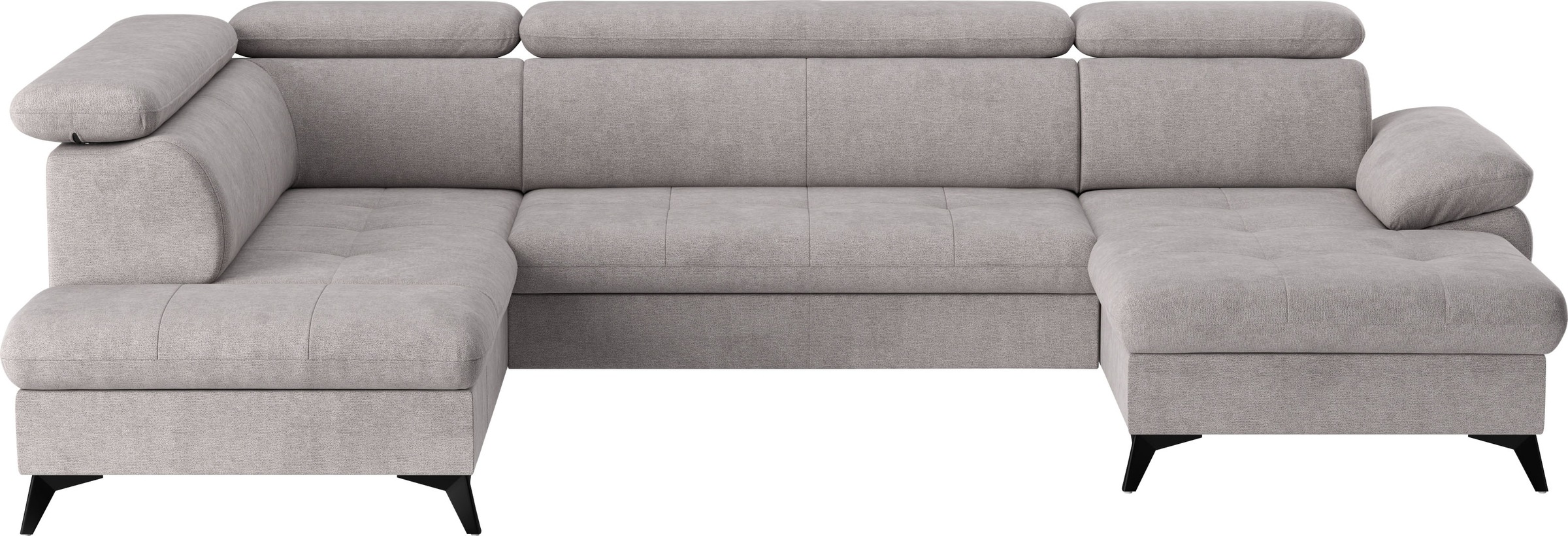 COTTA Wohnlandschaft »Hudson U-Form«, mit Kopfteilverstellung, wahlweise mit Bettfunktion & Bettkasten
