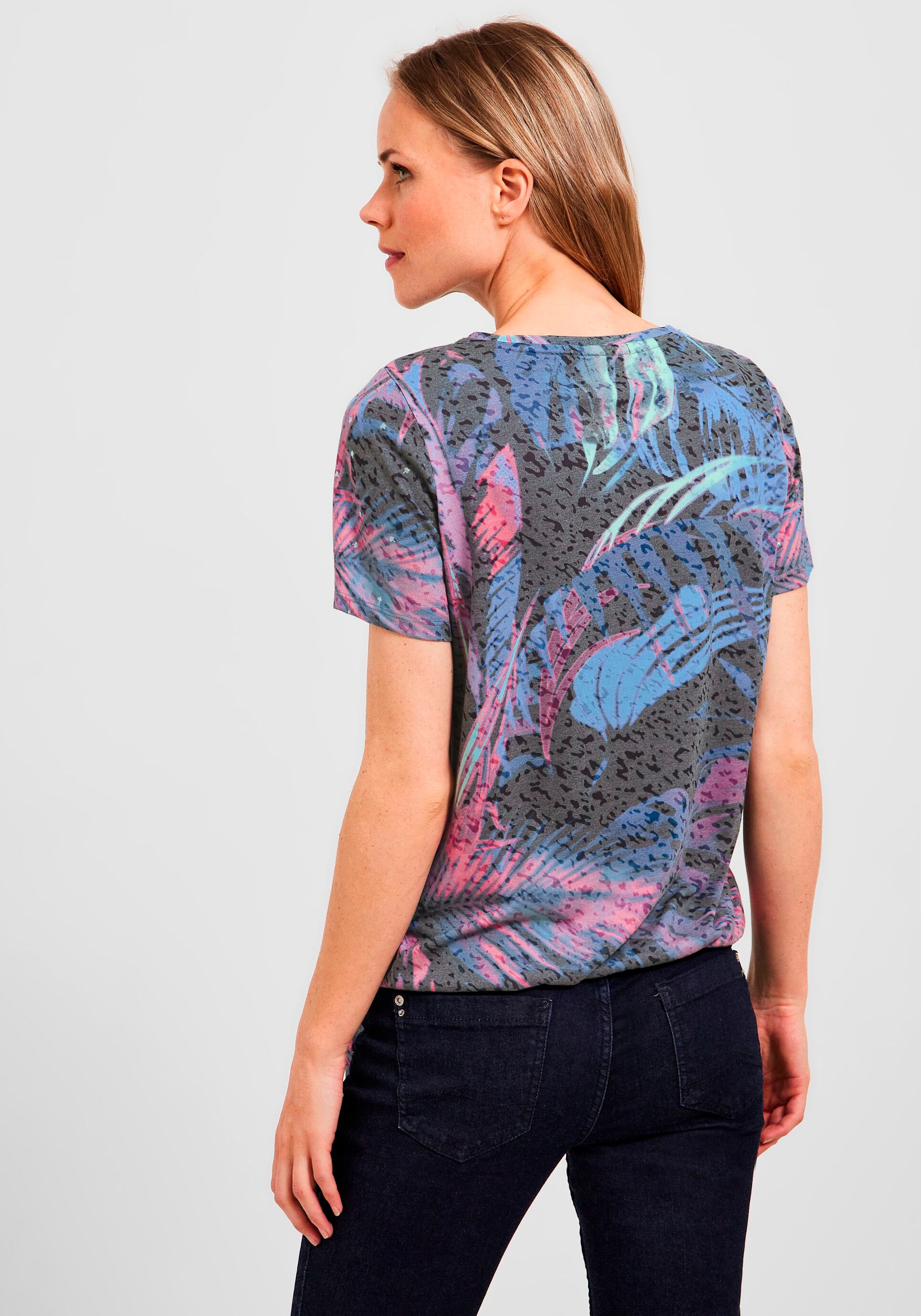 Cecil T-Shirt, mit Bindeband am Saumabschluss online kaufen bei  Jelmoli-Versand Schweiz