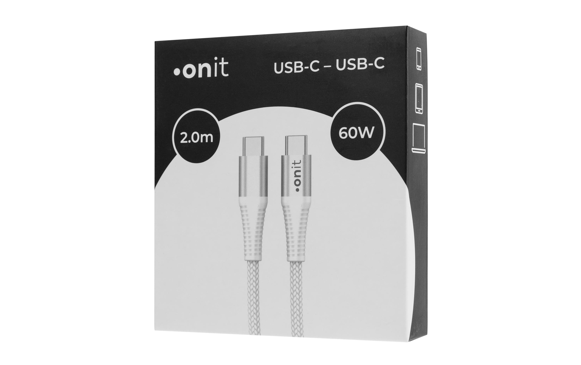 onit USB-Kabel »3.0-Kabel USB C - USB C 2«, 200 cm