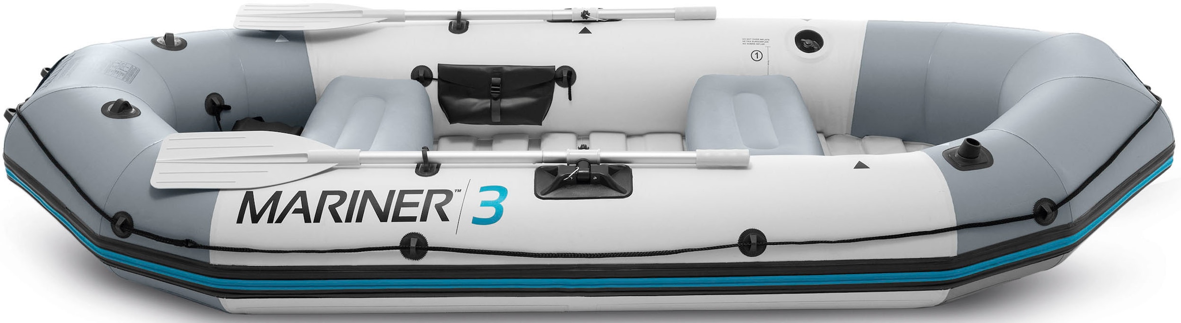 Intex Schlauchboot »Mariner 3«, (Set, mit 2 Paddeln und Luftpumpe)