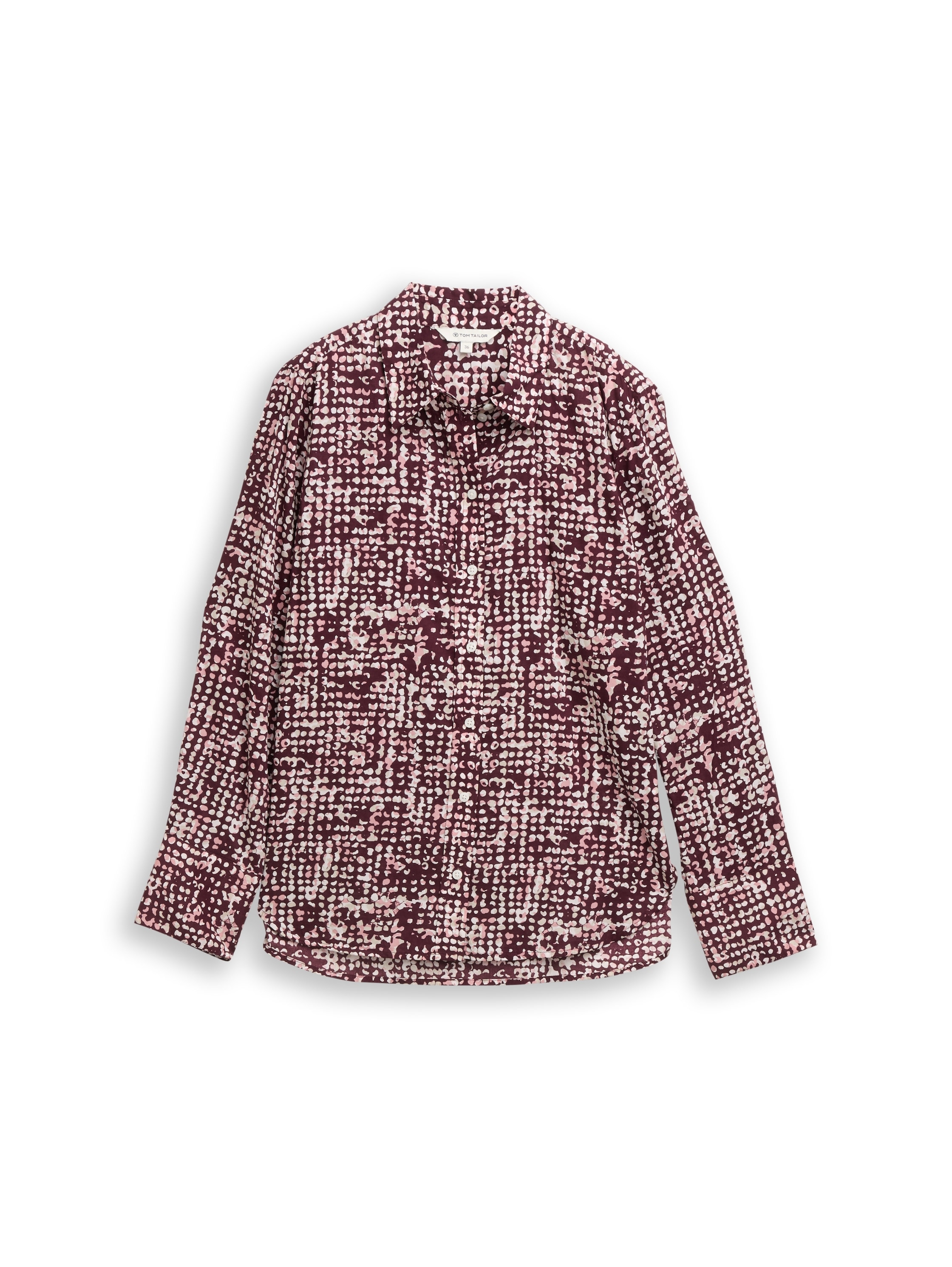 TOM TAILOR Hemdbluse, mit Muster