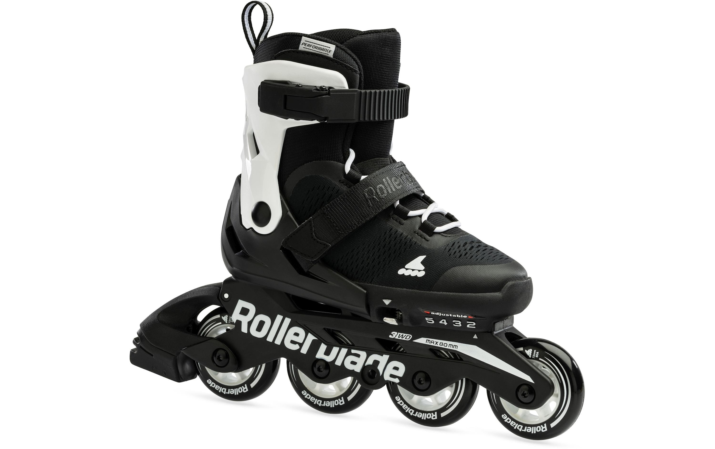 ROLLERBLADE Inlineskates »Microblade 230 Black/White«