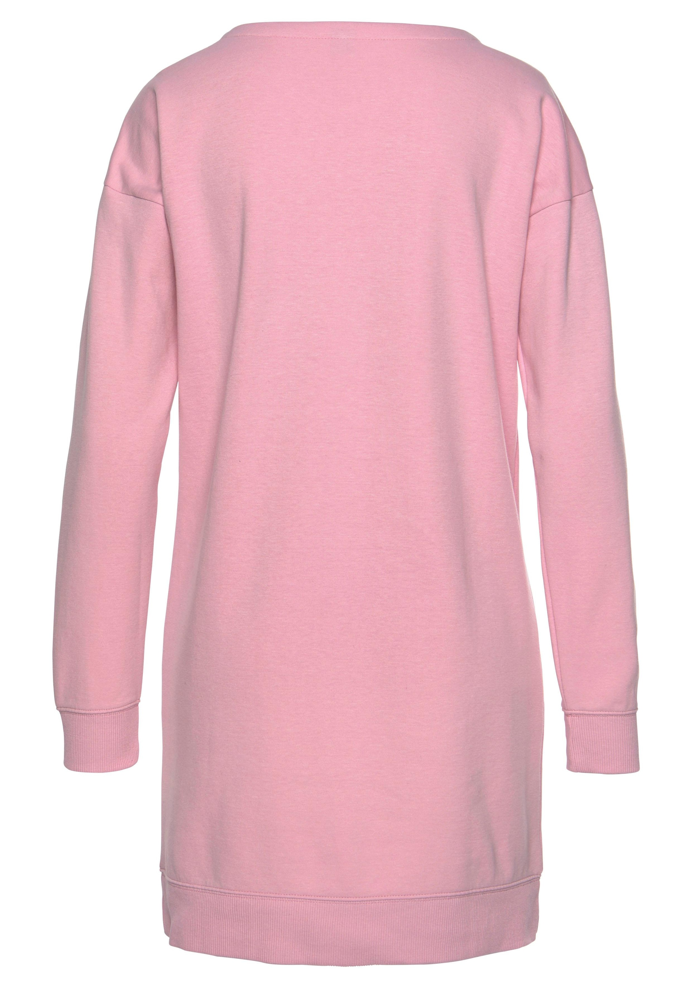 Bench. Loungewear Sweatkleid, mit seitlichem Logoprint