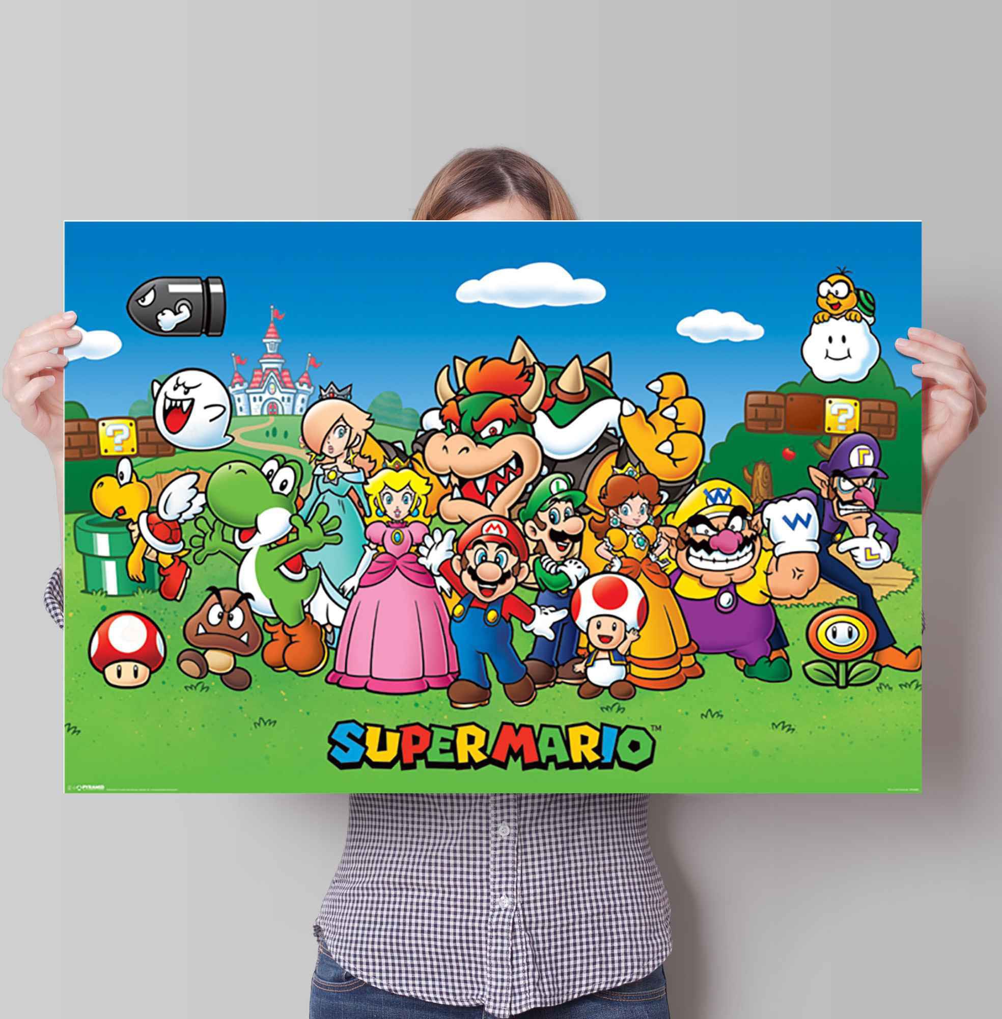 »Poster Poster (1 im Reinders! ❤ Mario«, Comic, Jelmoli-Online kaufen Super St.) Shop