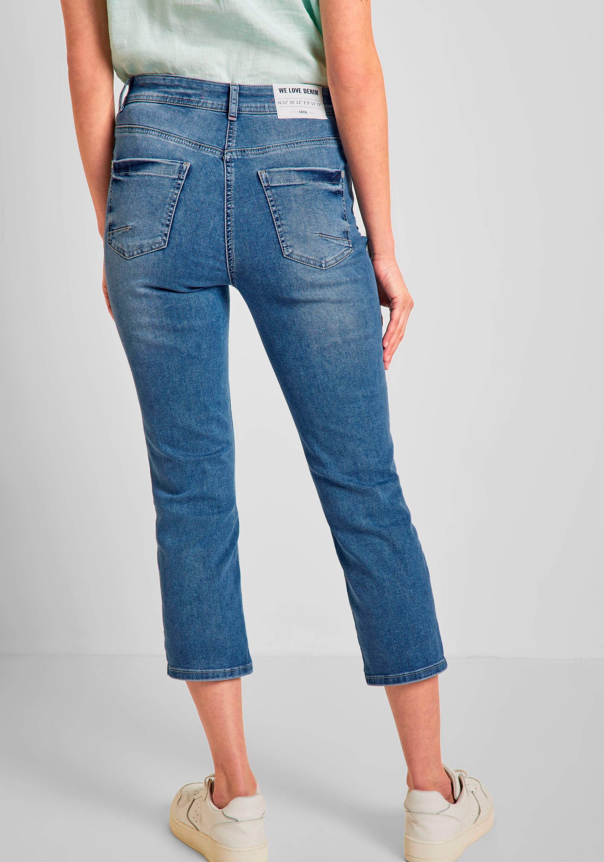 Cecil 7/8-Jeans, im 5-Pocket-Style Schweiz bei bestellen online Jelmoli-Versand