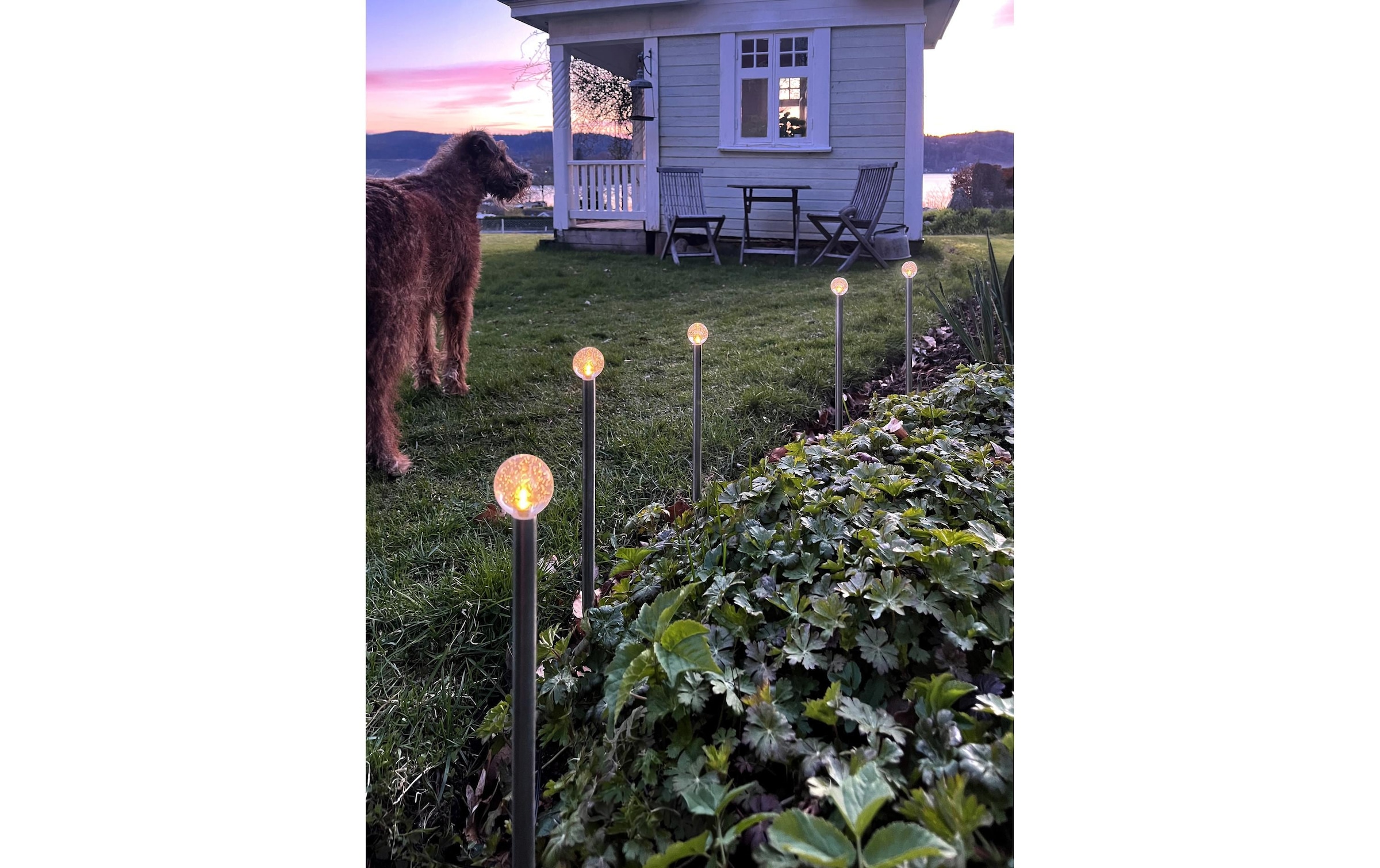 Parforce Traditional Hunting LED Solarleuchte »Bubbly 10-PIN Warmweiss«