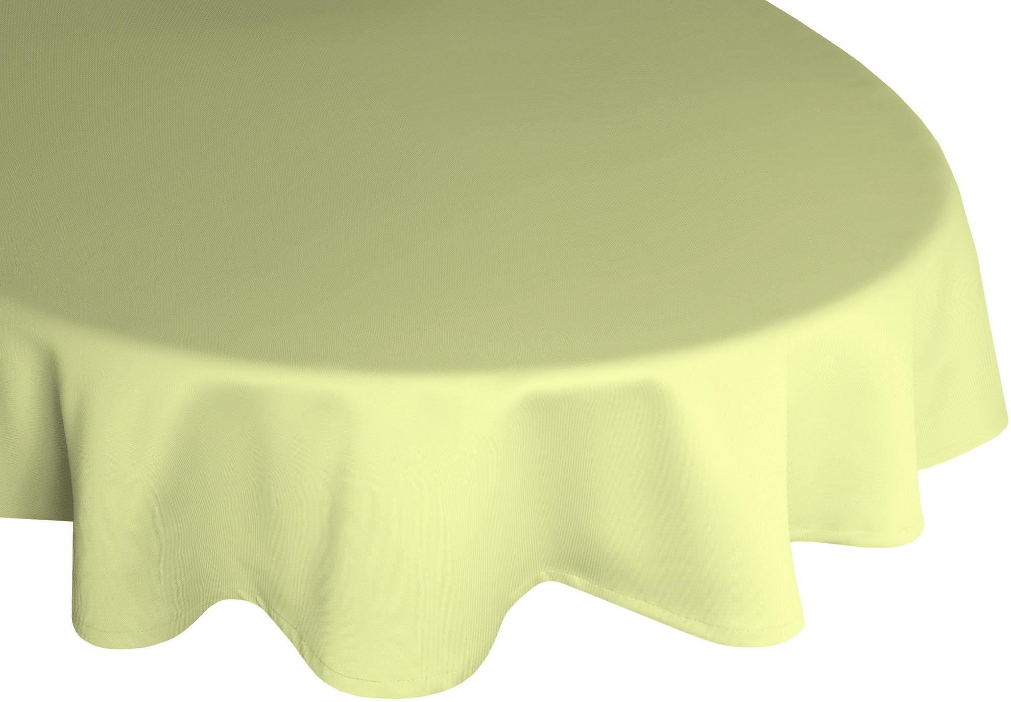 Adam Tischdecke "Uni Collection Light" aus 100% Bio-Baumwolle